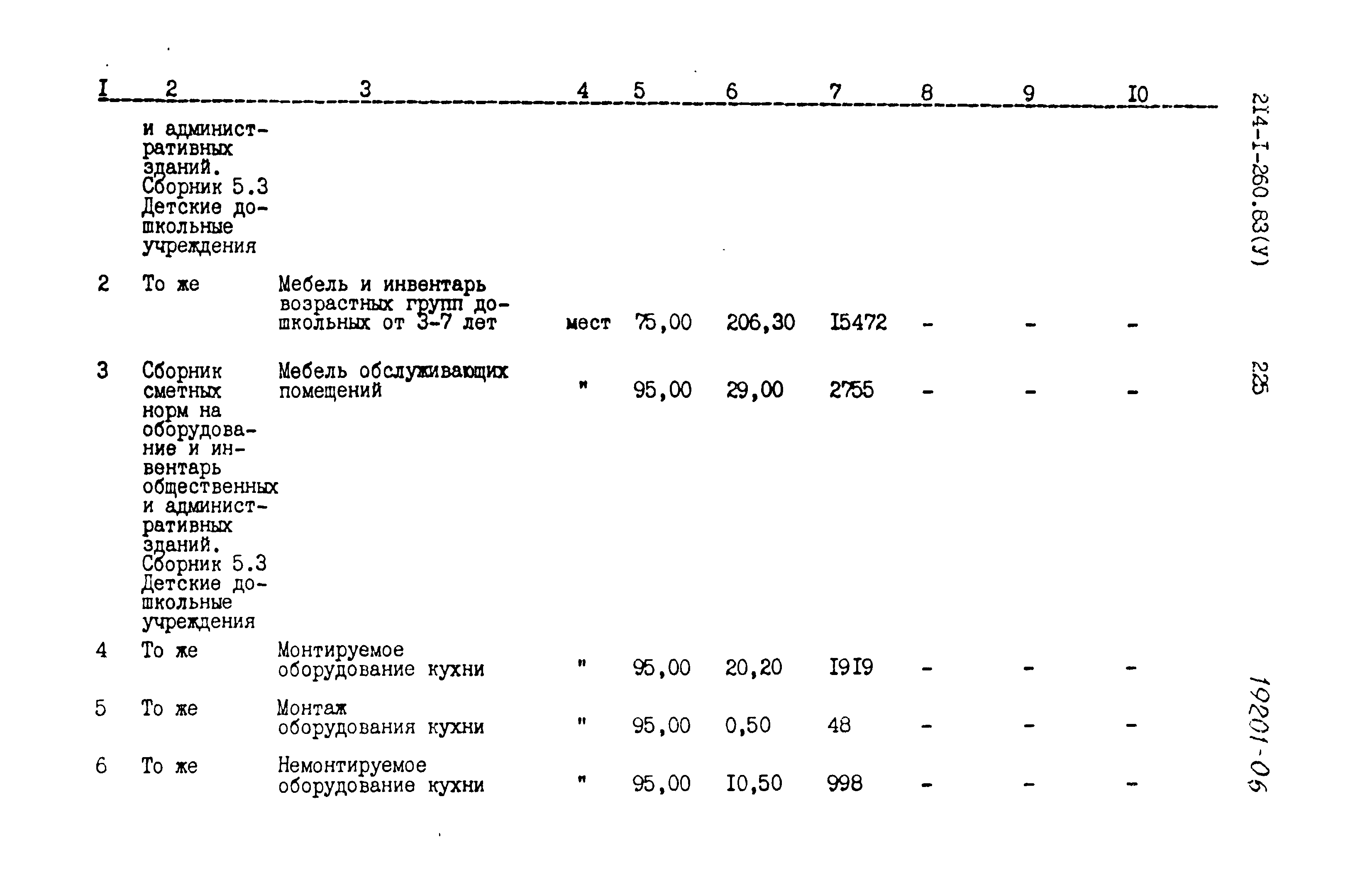 Типовой проект 214-1-260.83