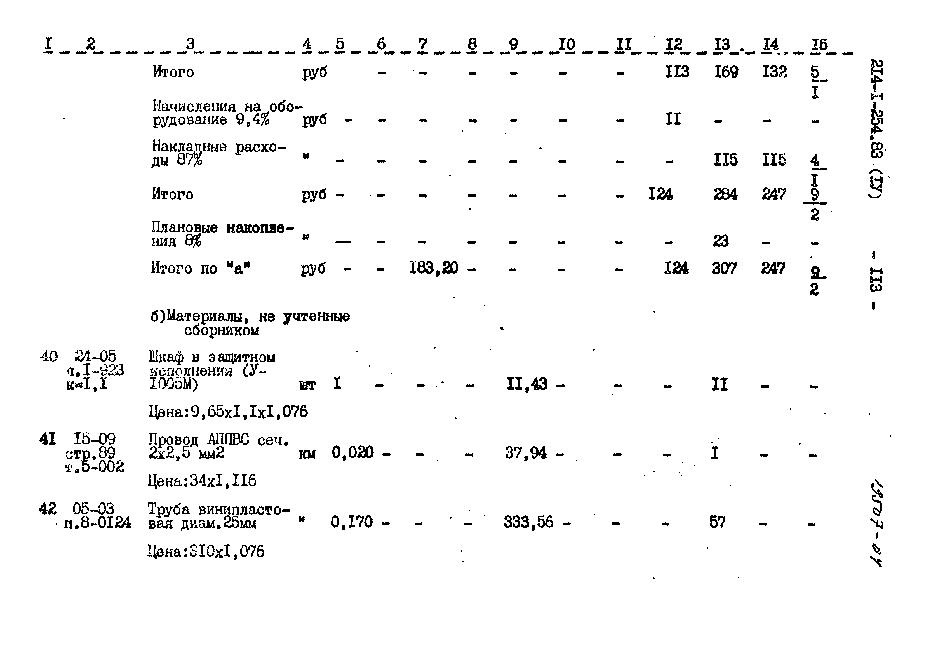 Типовой проект 214-1-254.83