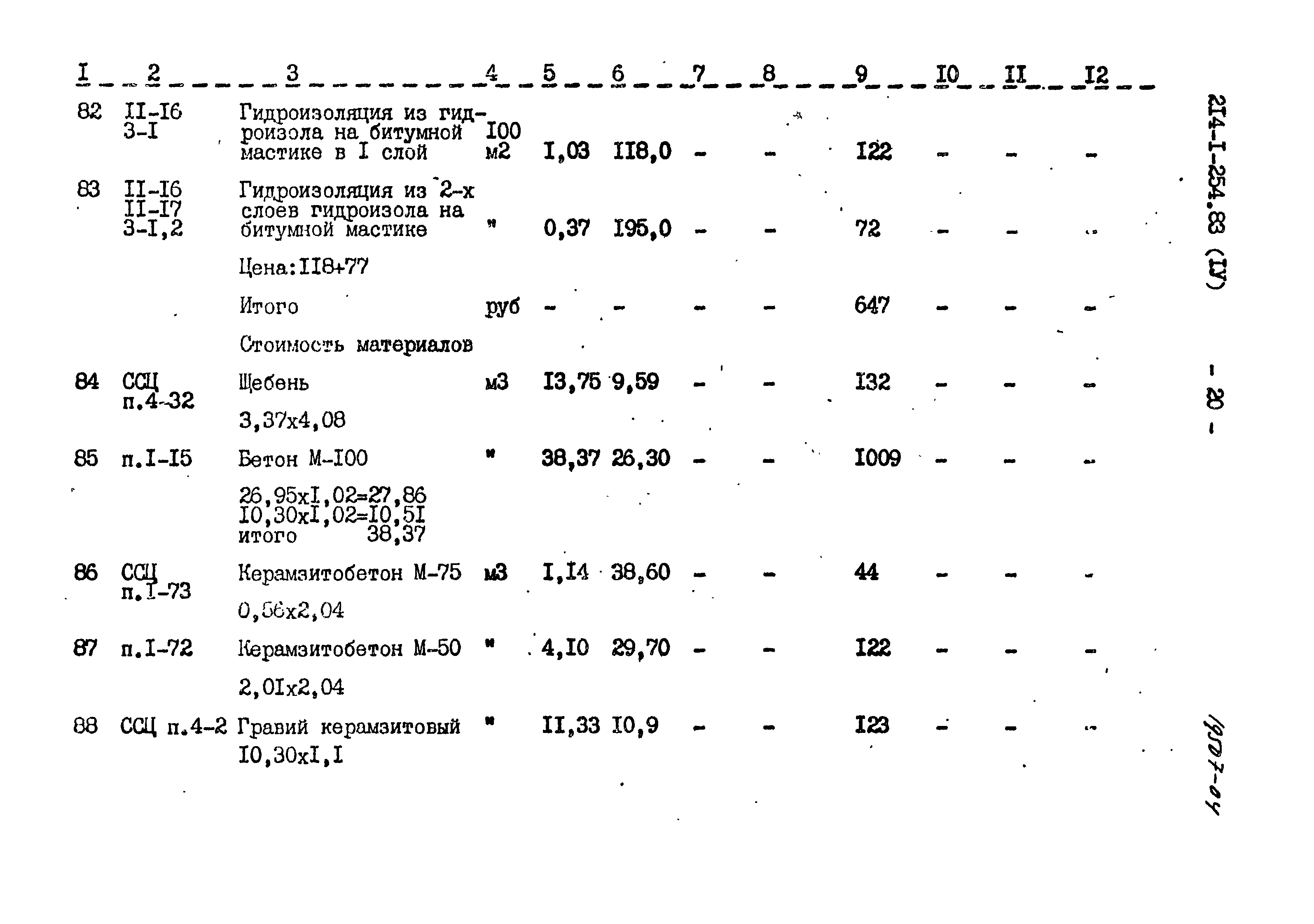 Типовой проект 214-1-254.83