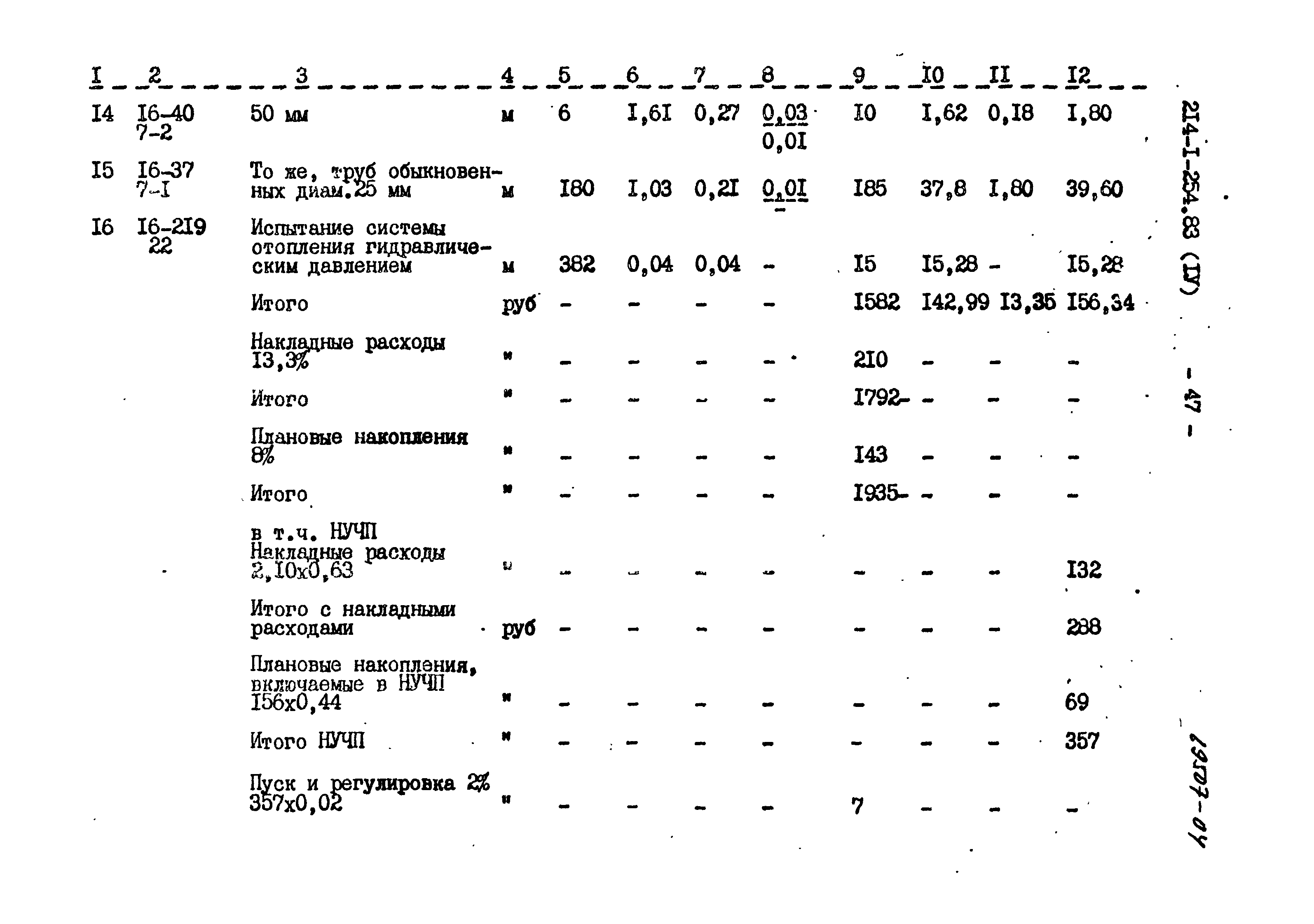 Типовой проект 214-1-254.83