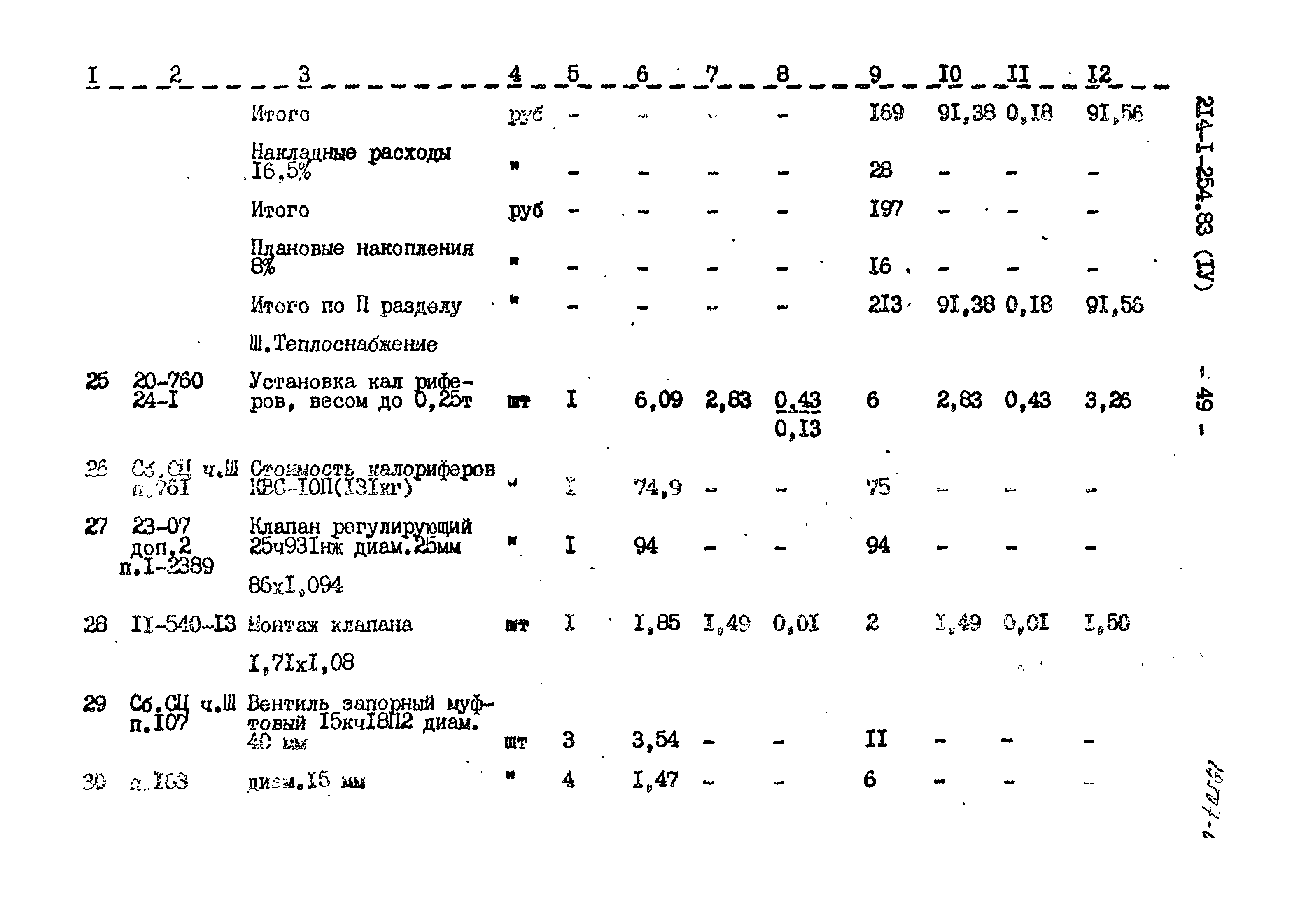 Типовой проект 214-1-254.83