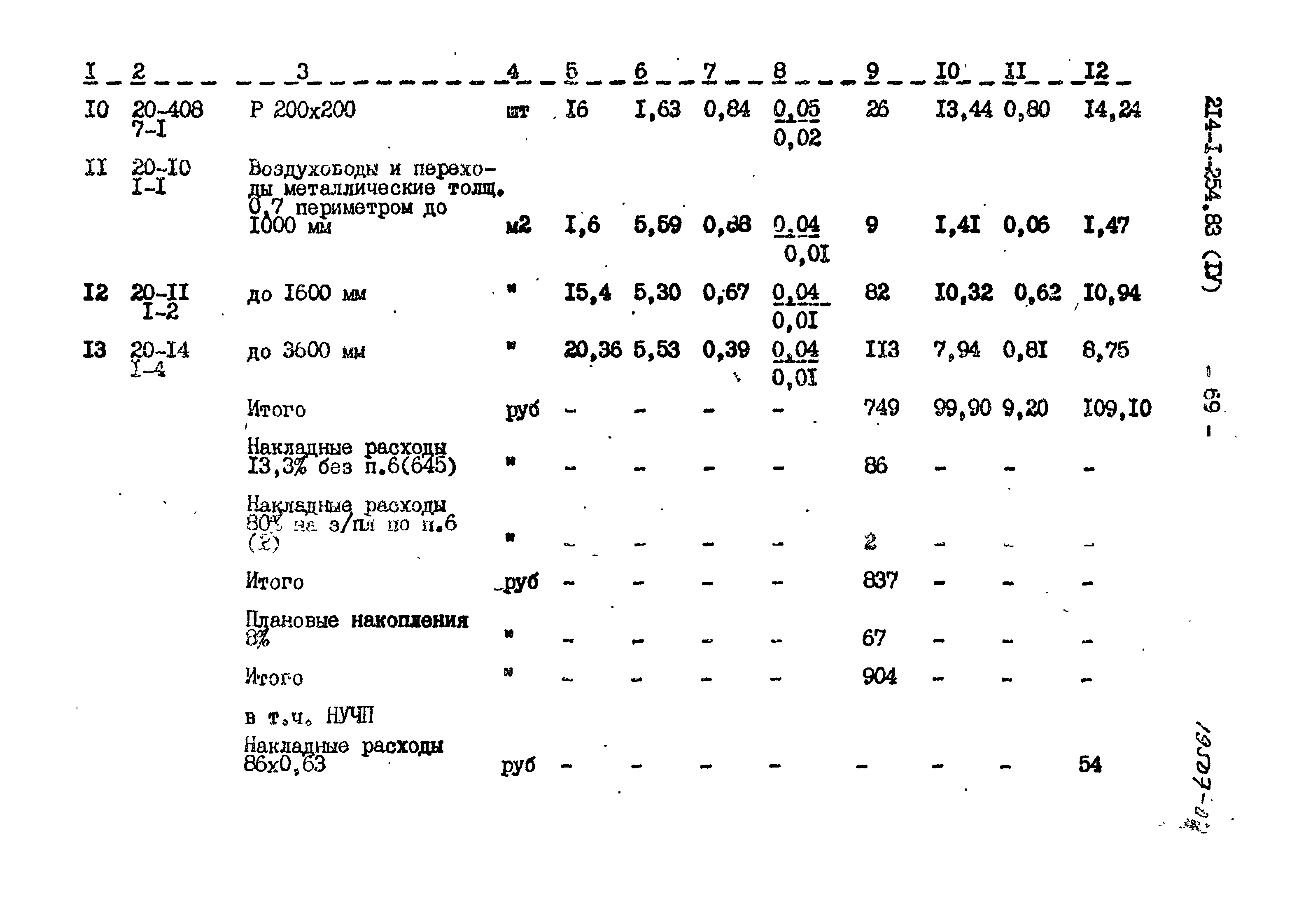 Типовой проект 214-1-254.83