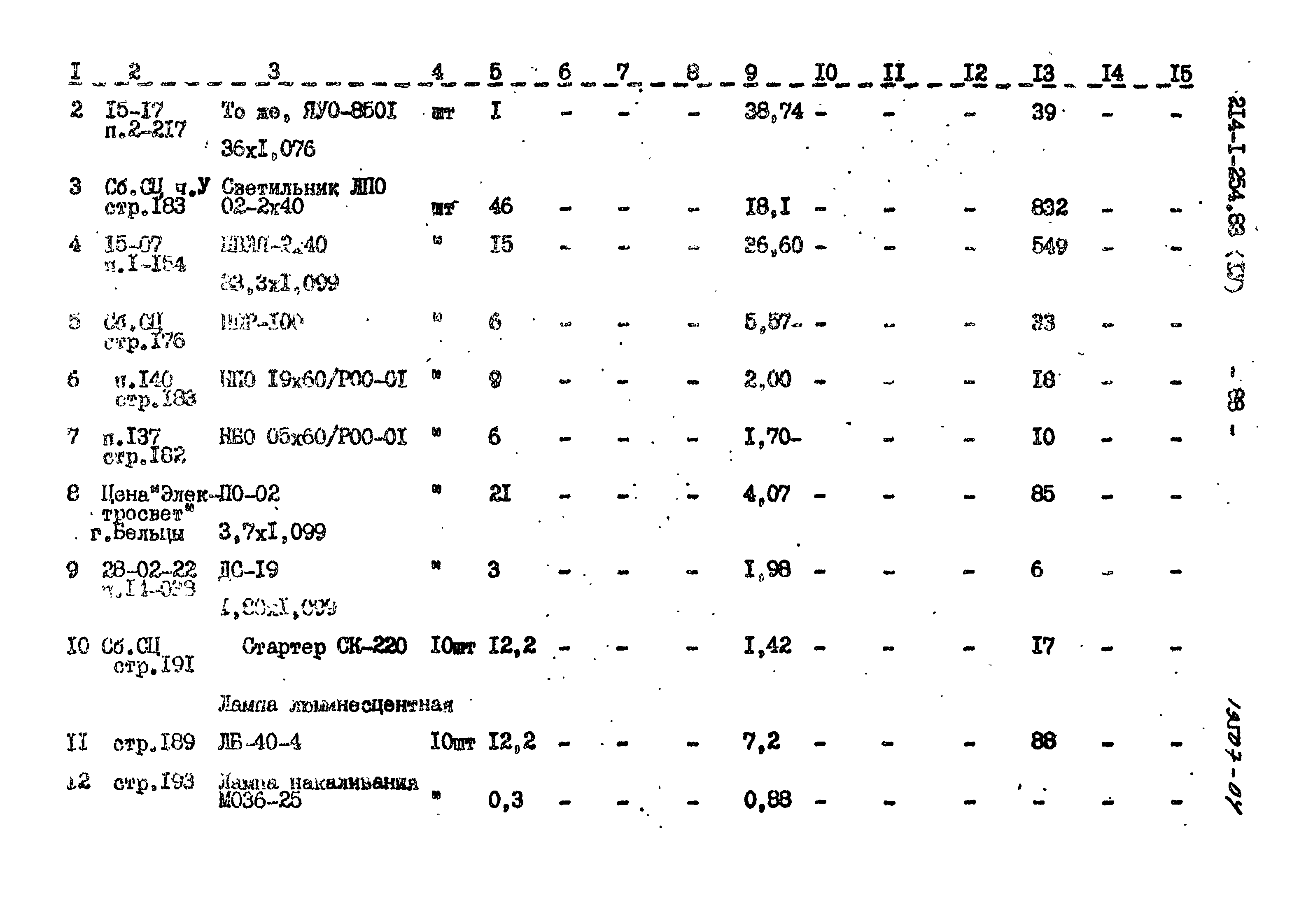 Типовой проект 214-1-254.83