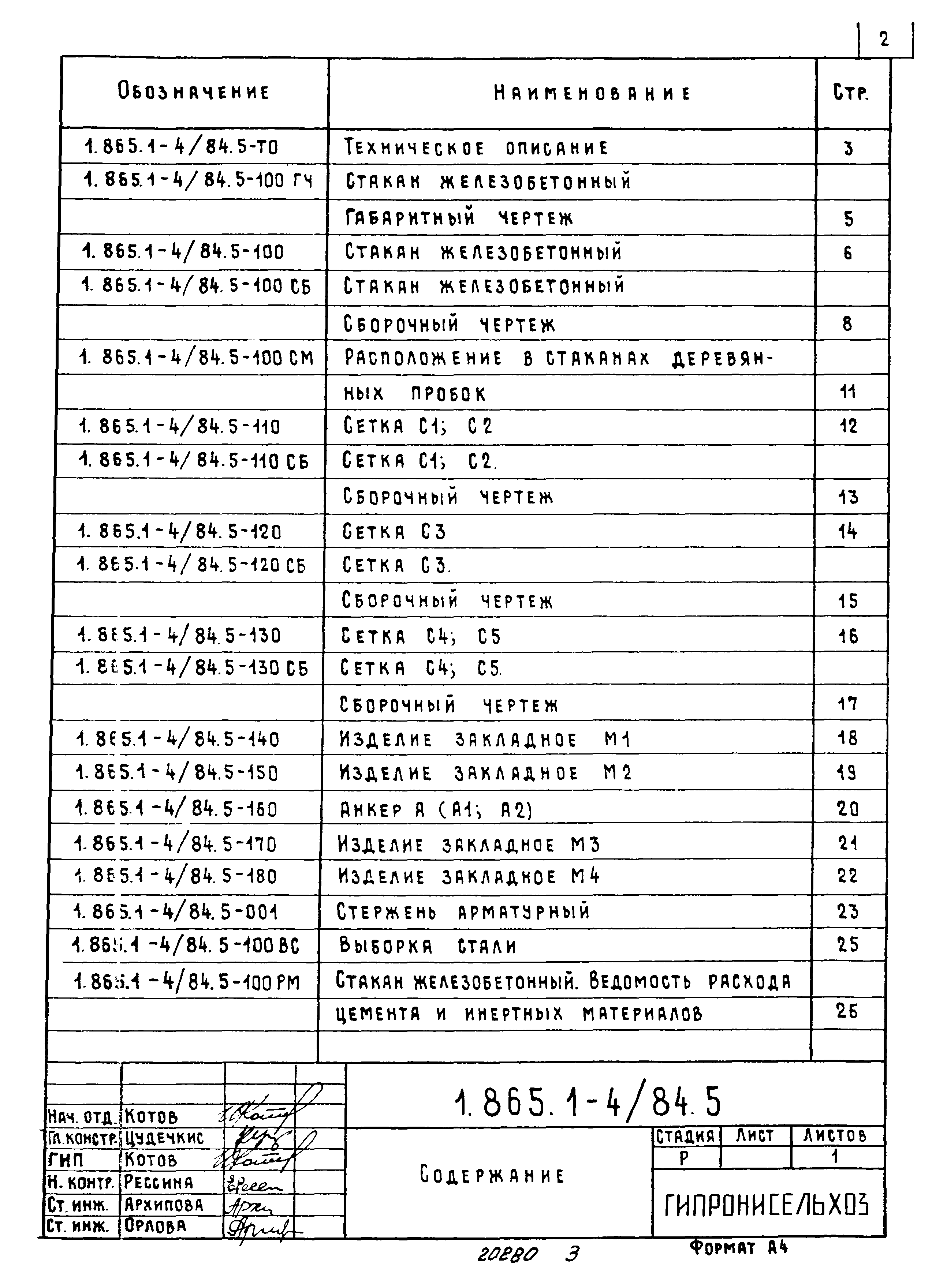 Серия 1.865.1-4/84