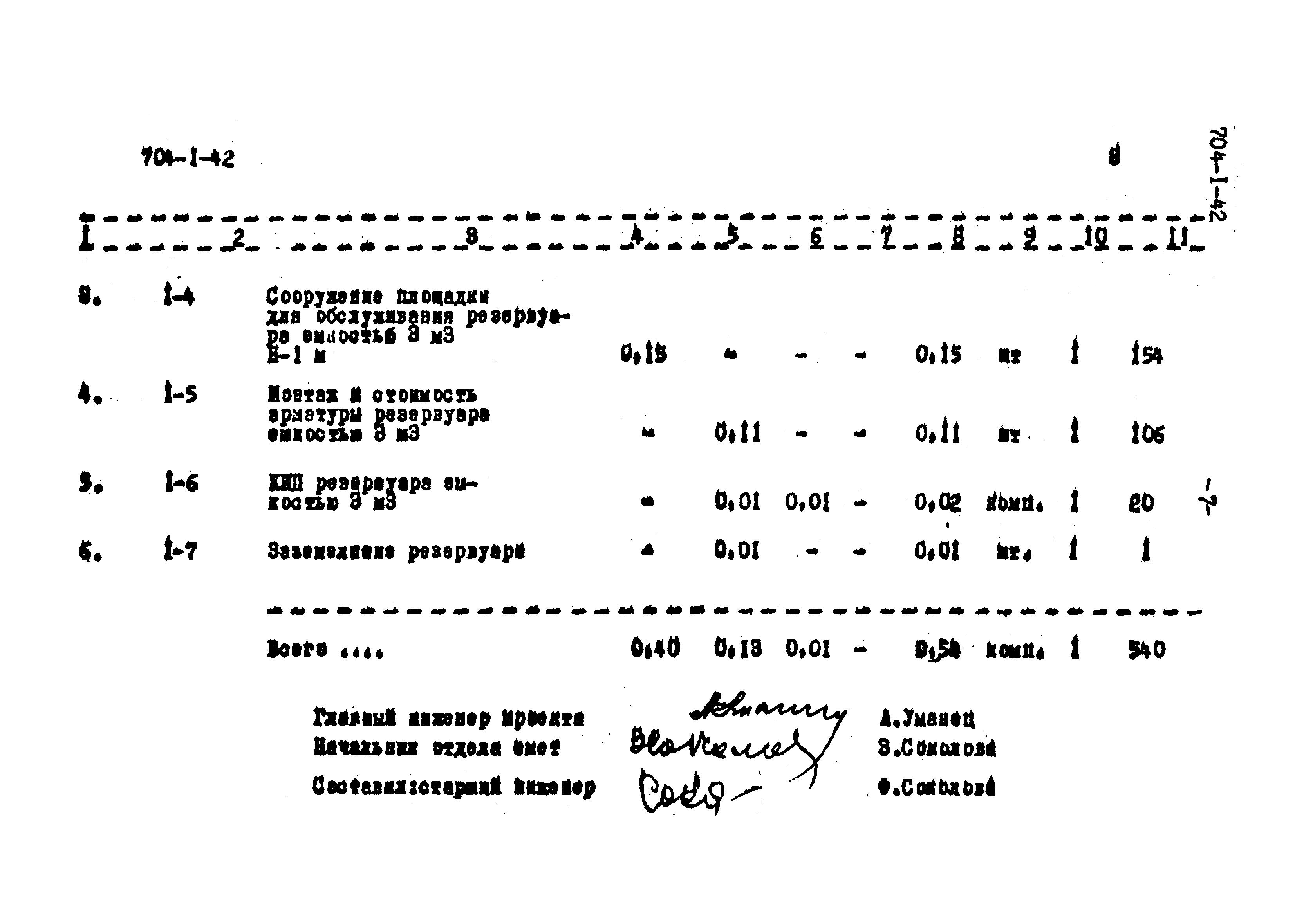 Типовой проект 704-1-42