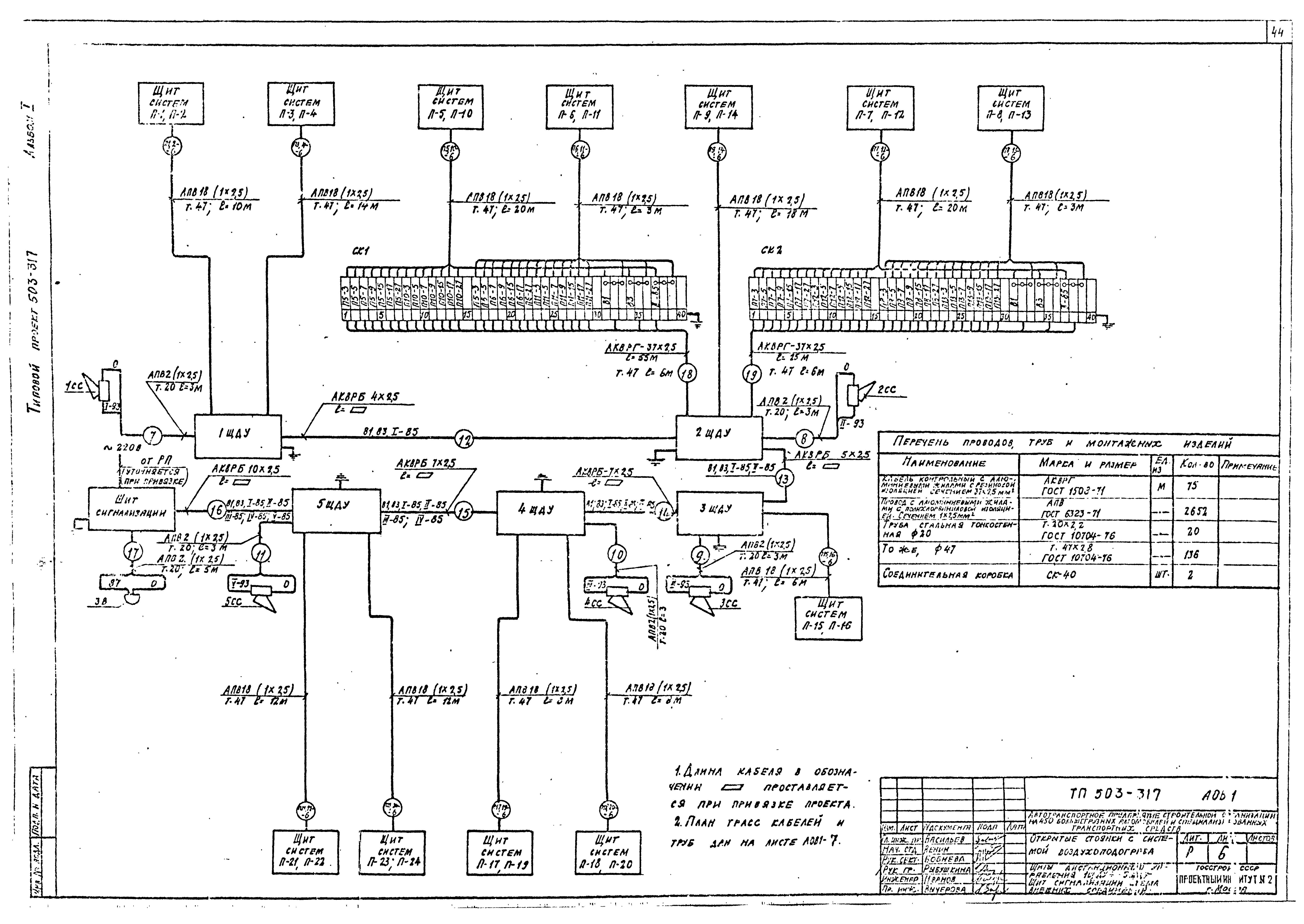 Типовой проект 503-317