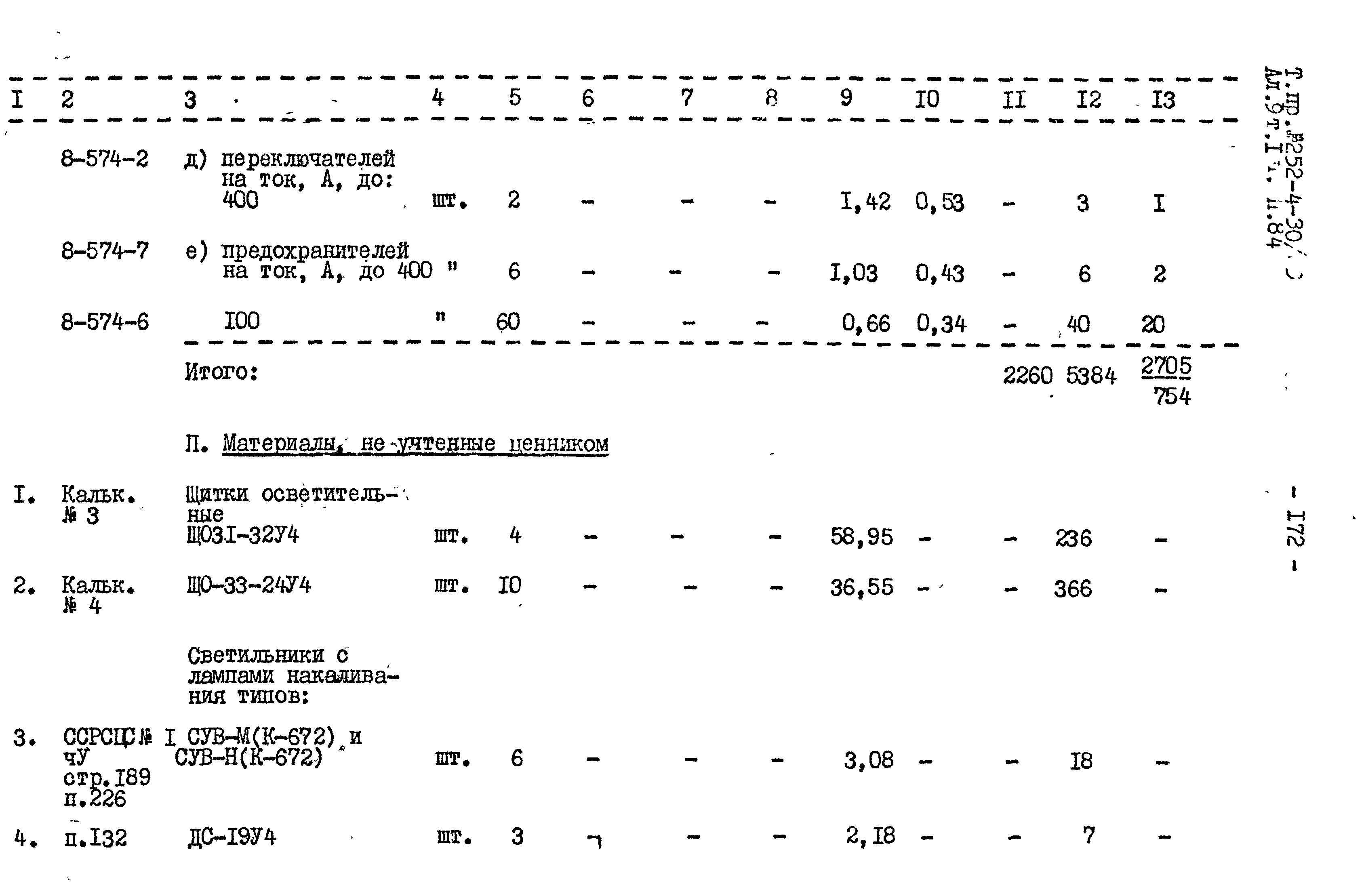 Типовой проект 252-4-30