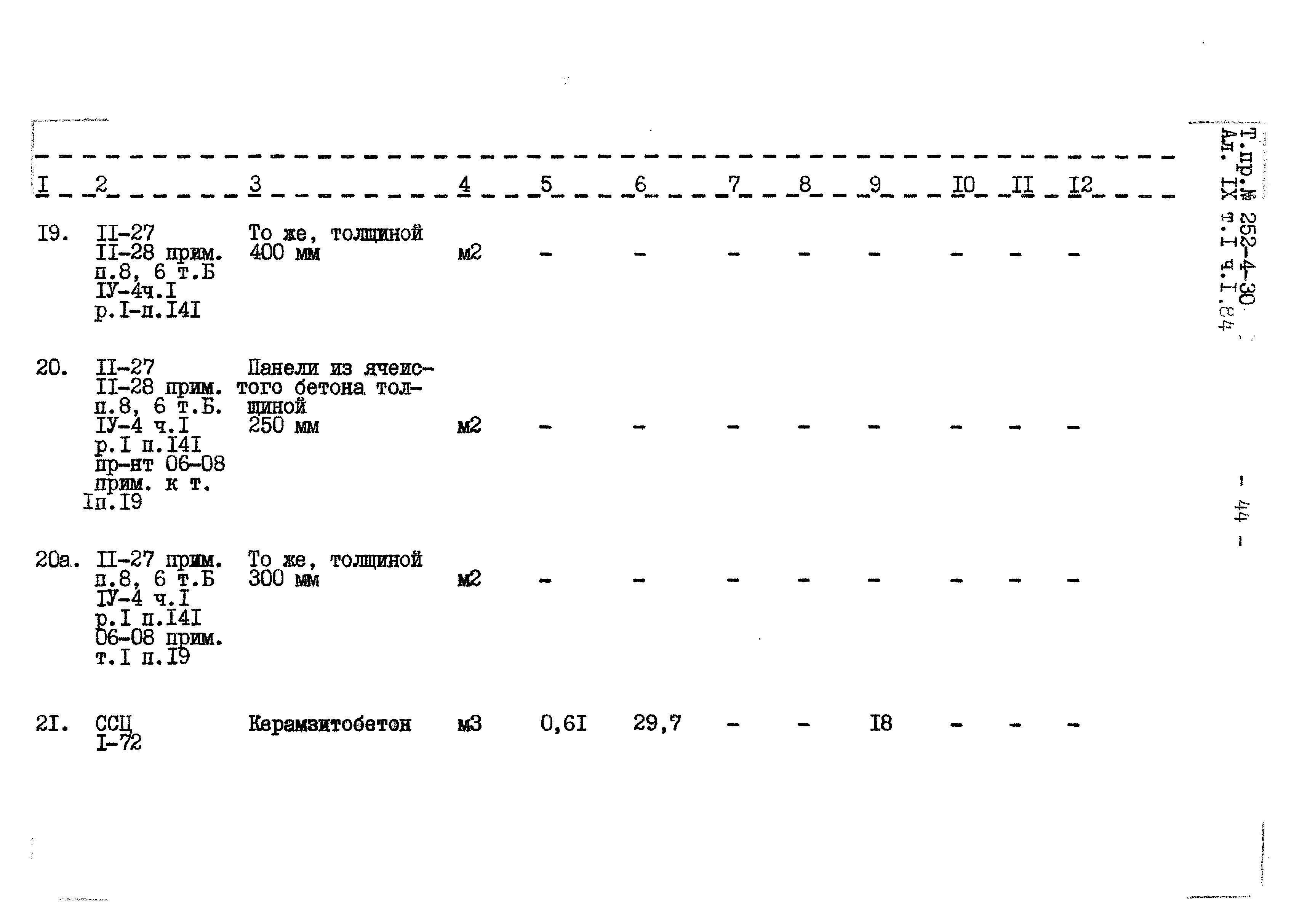 Типовой проект 252-4-30