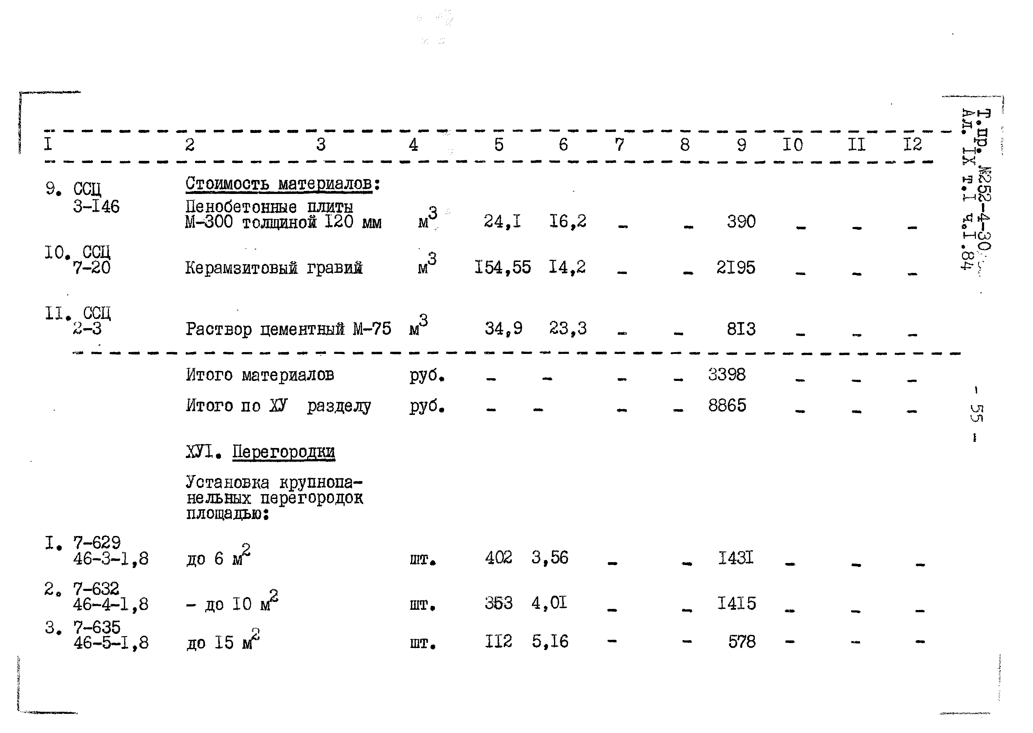 Типовой проект 252-4-30