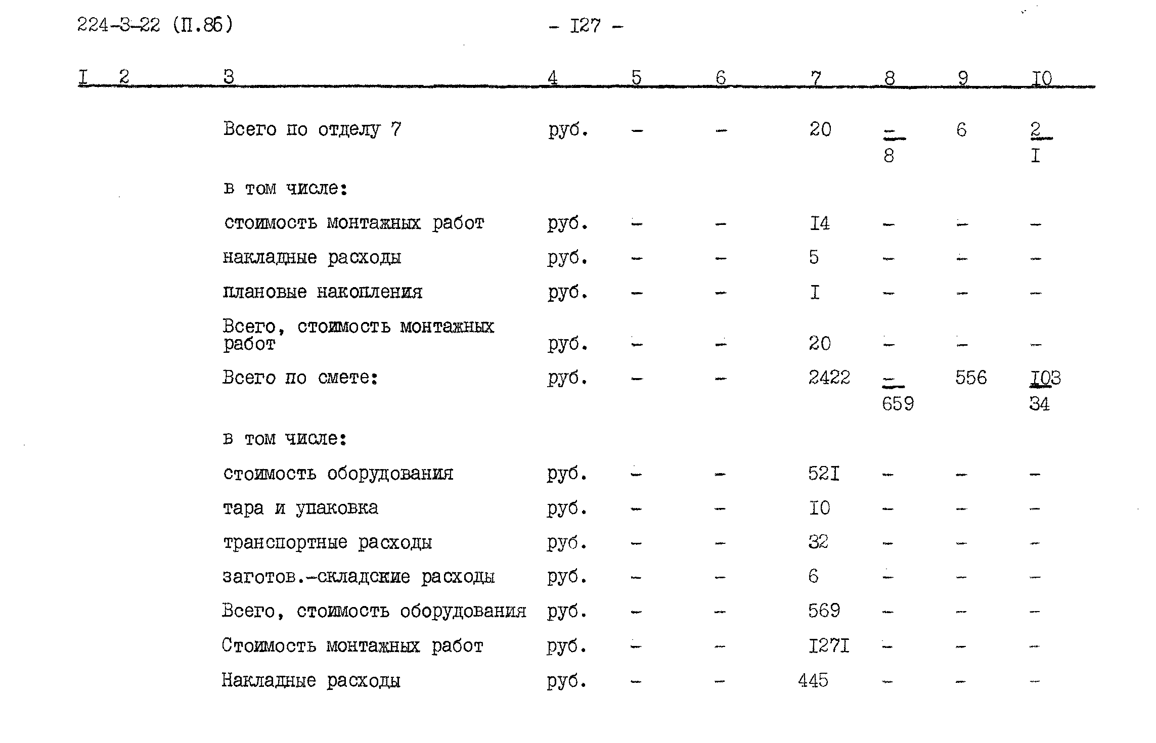 Типовой проект 224-3-22