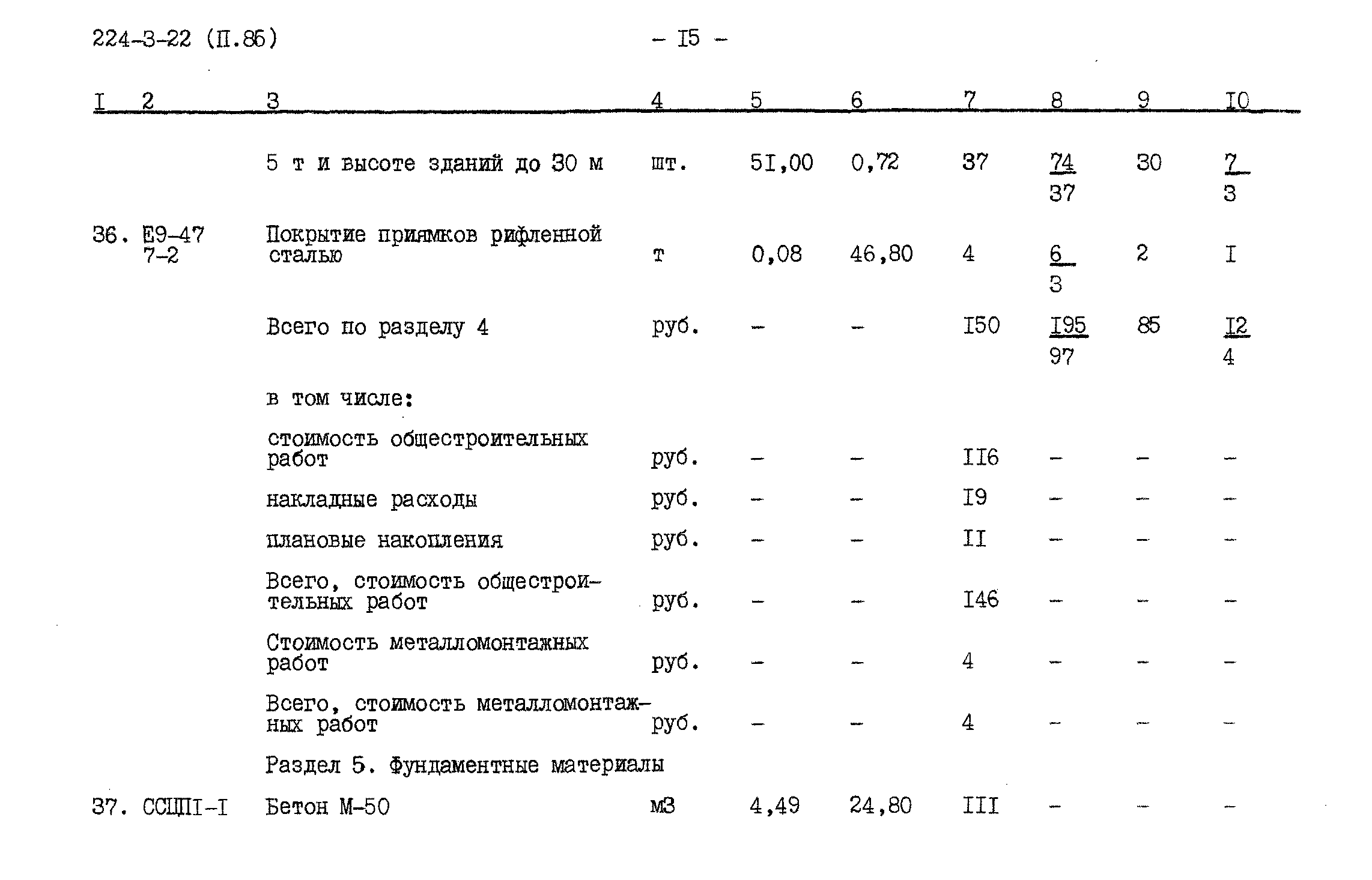 Типовой проект 224-3-22