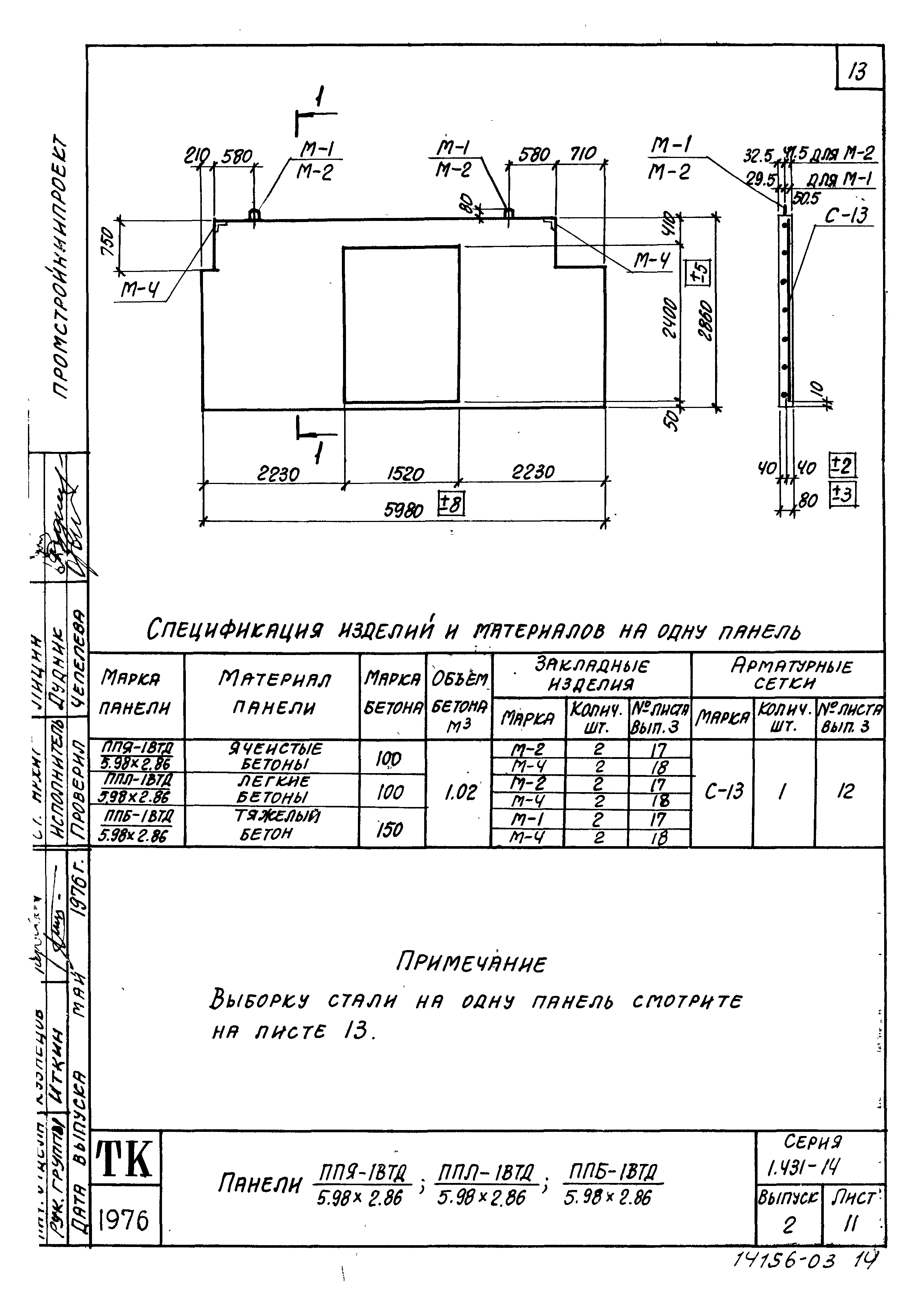 Серия 1.431-14