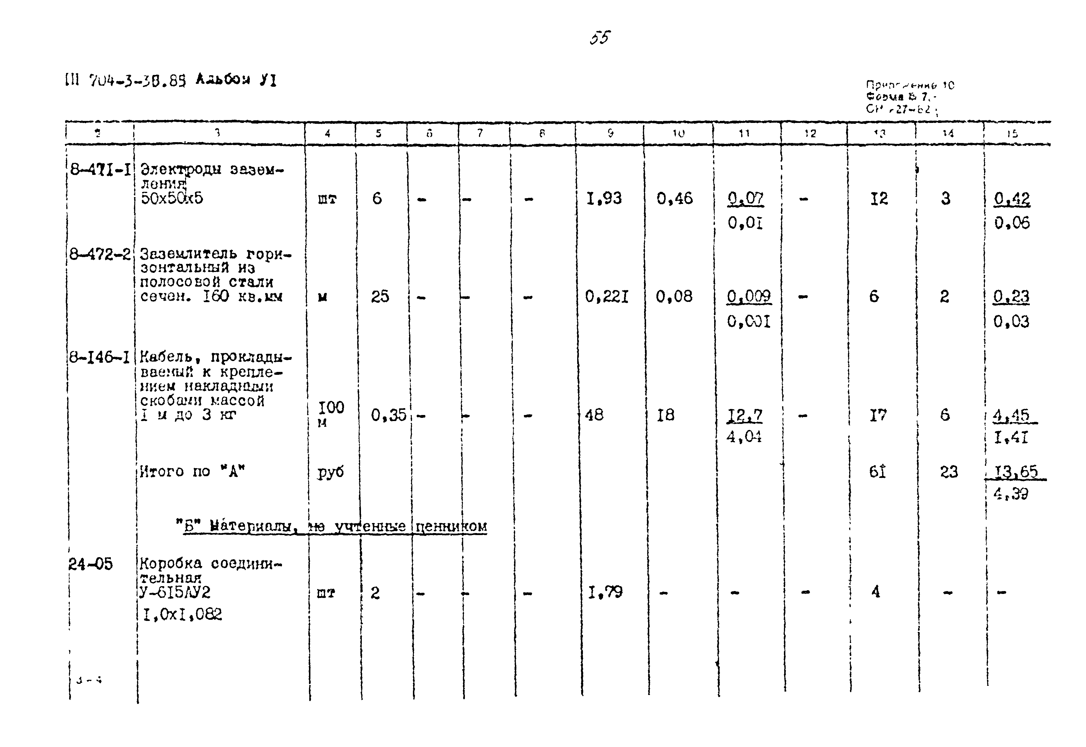 Типовой проект 704-3-36.85