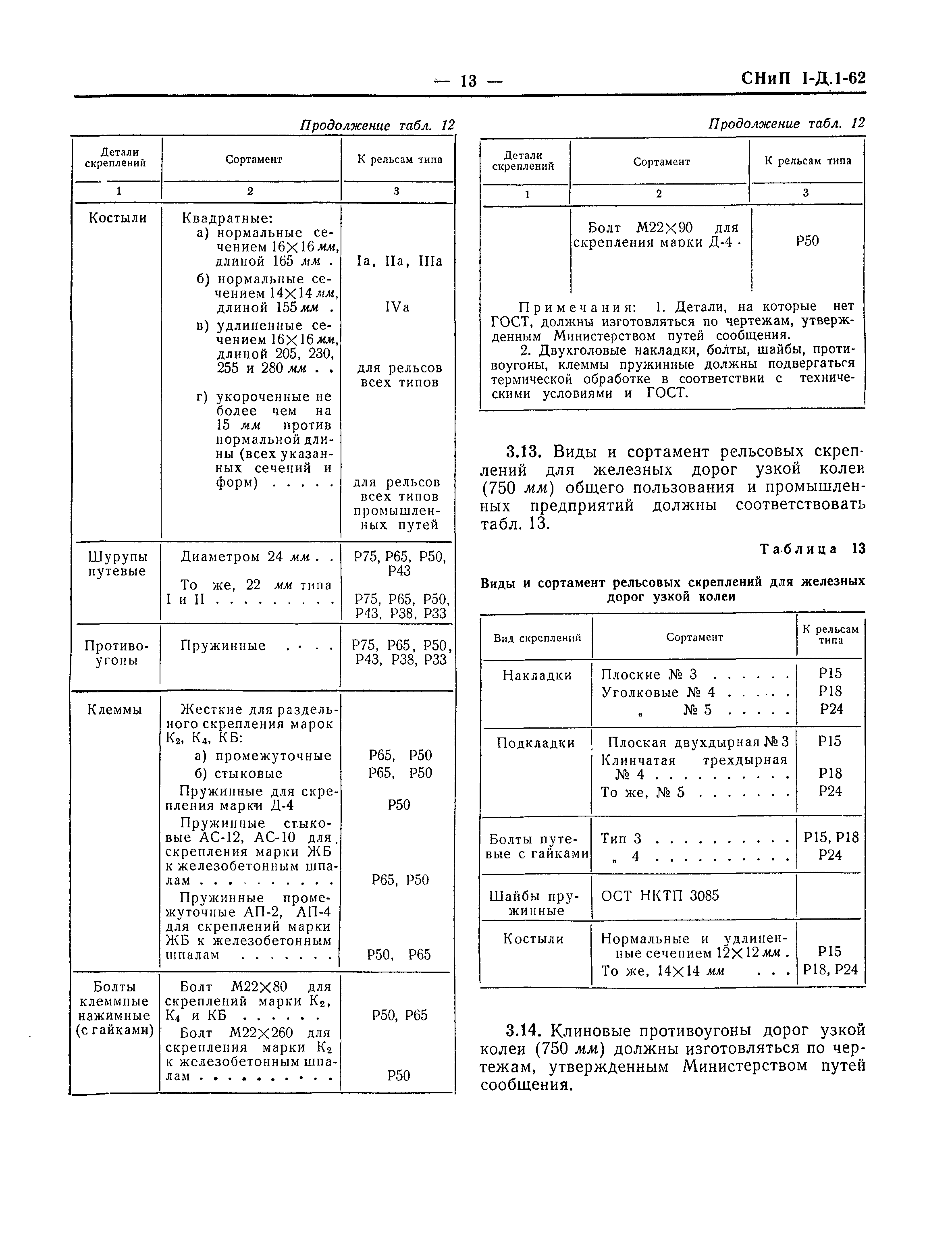 СНиП I-Д.1-62