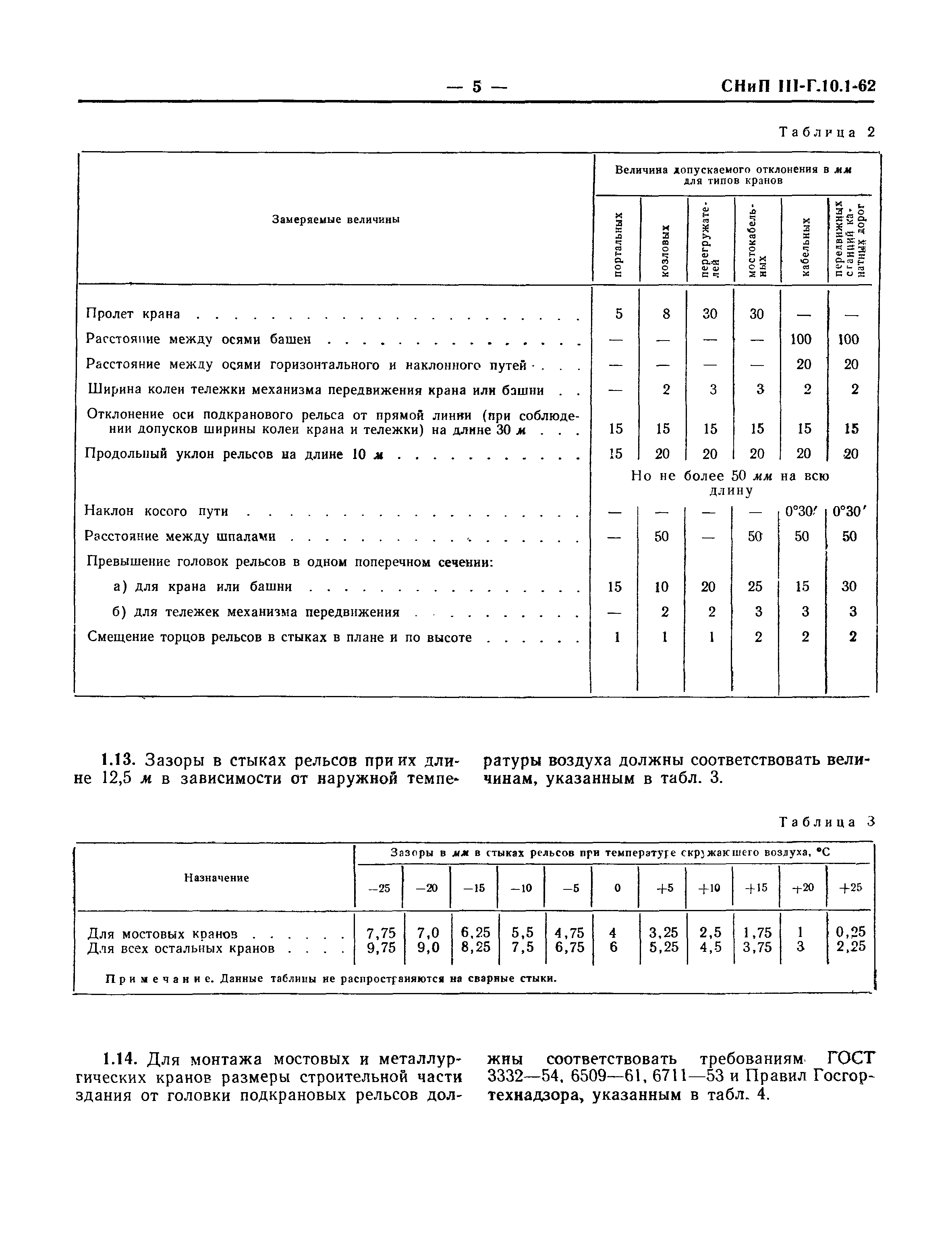 СНиП III-Г.10.1-62