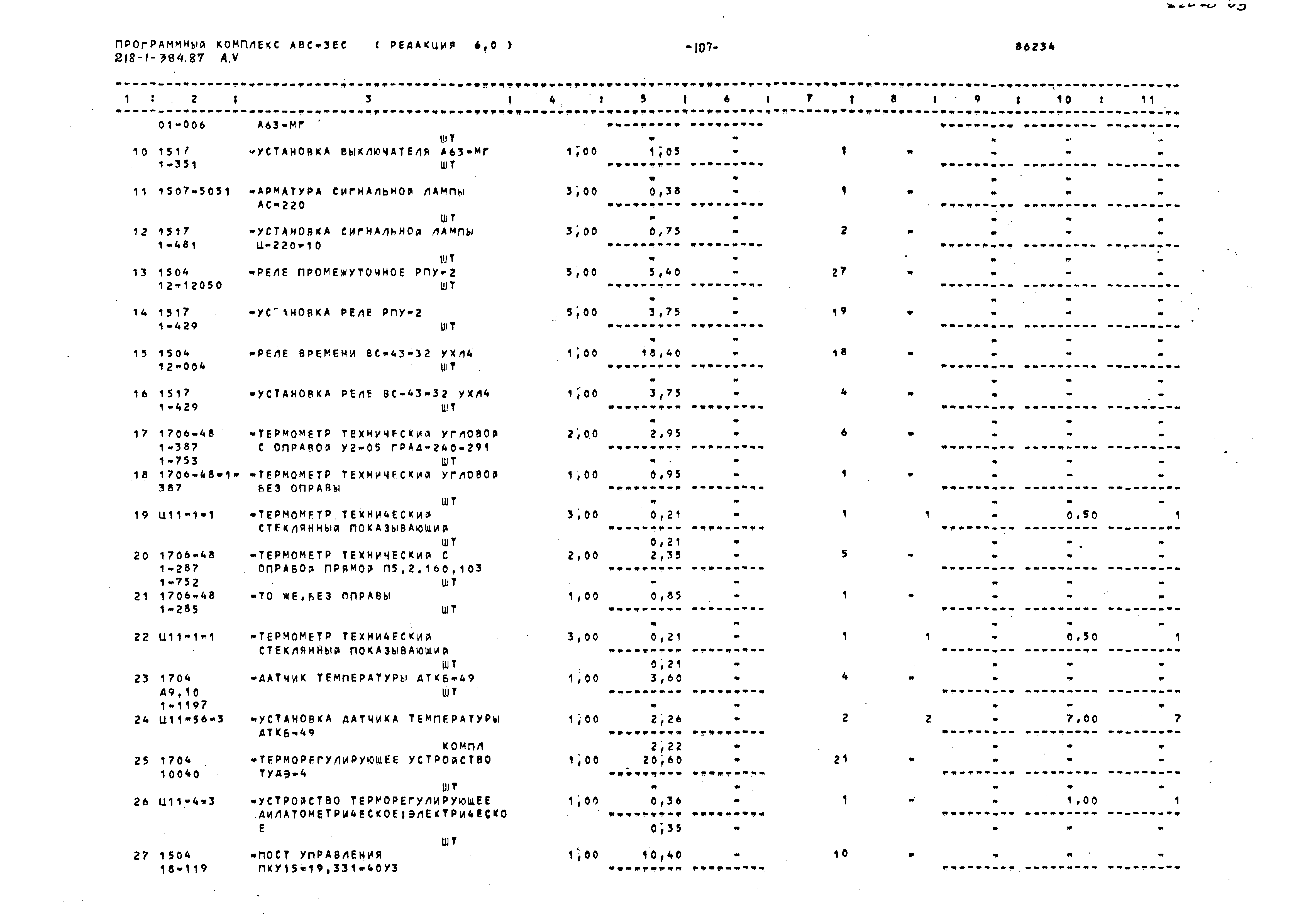 Типовой проект 218-1-384.87