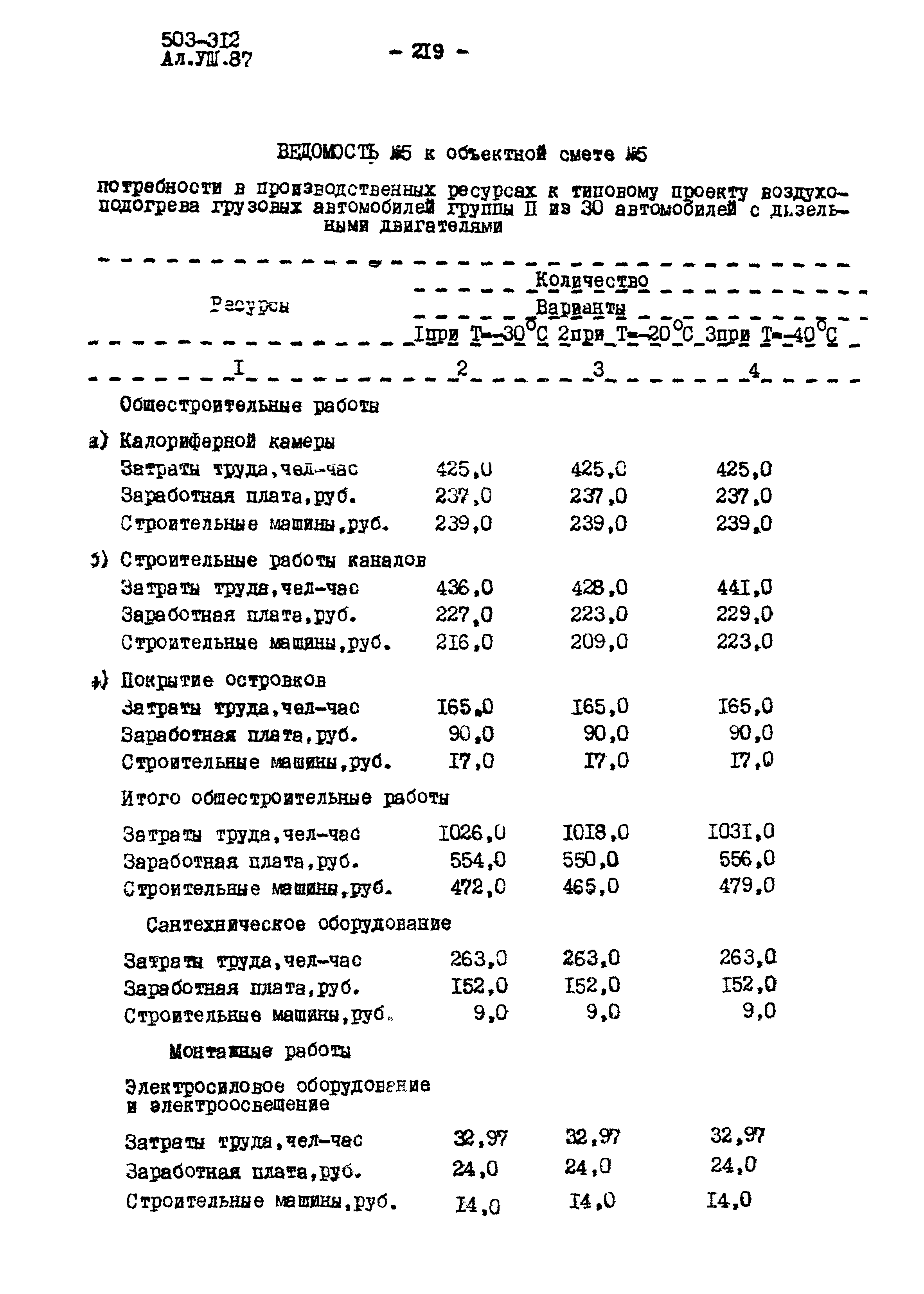 Типовой проект 503-312