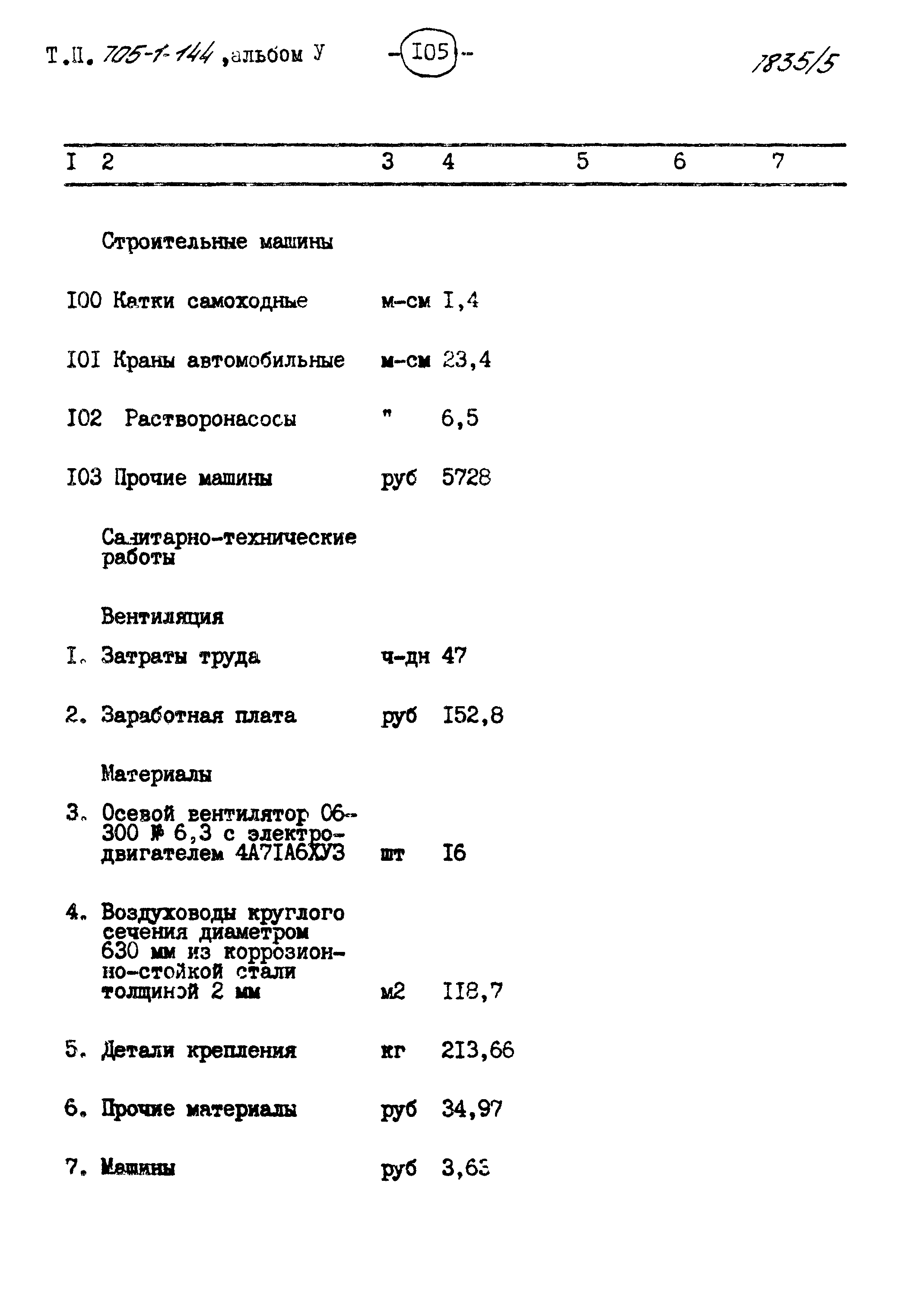 Типовой проект 705-1-144