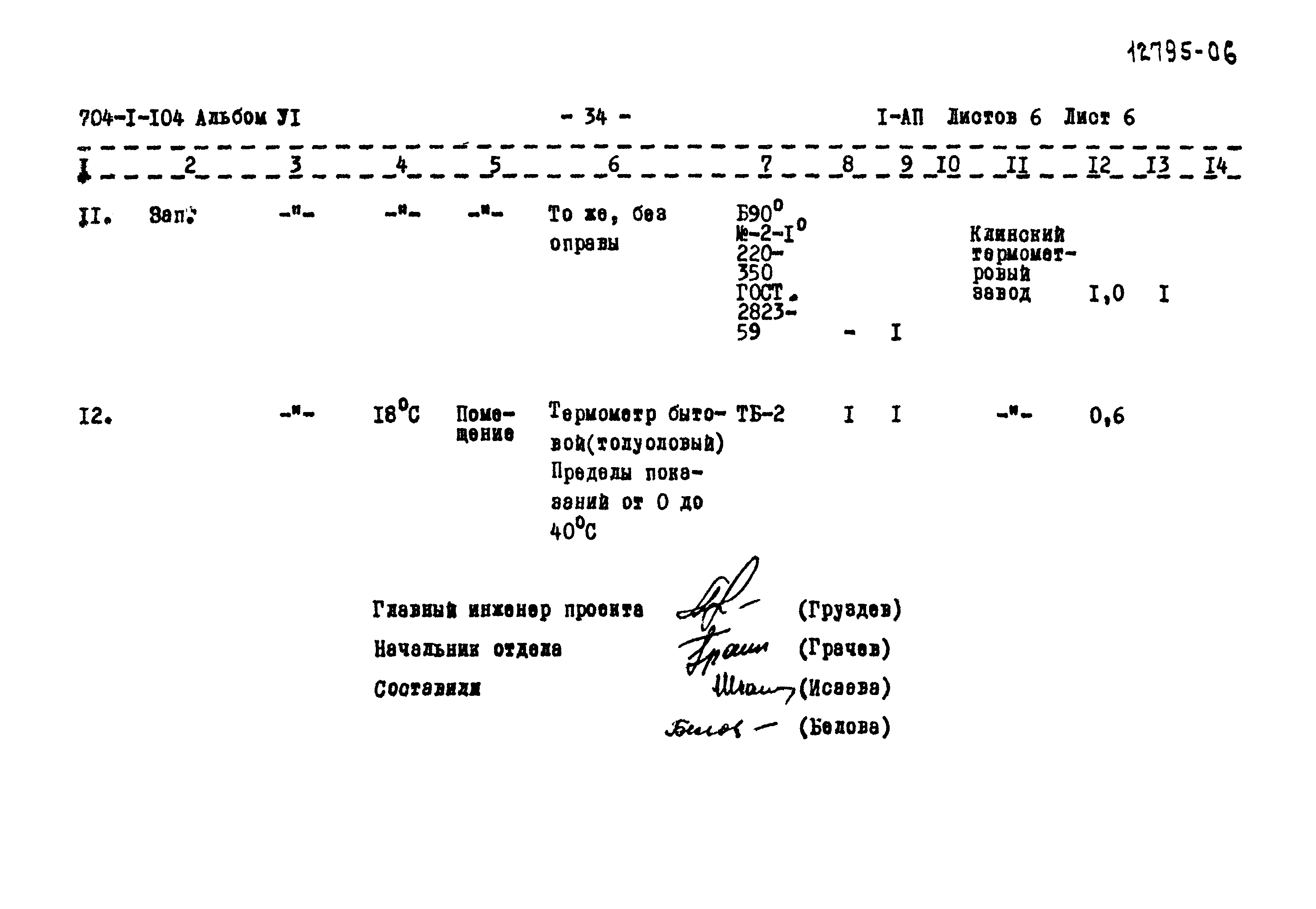 Типовой проект 704-1-104