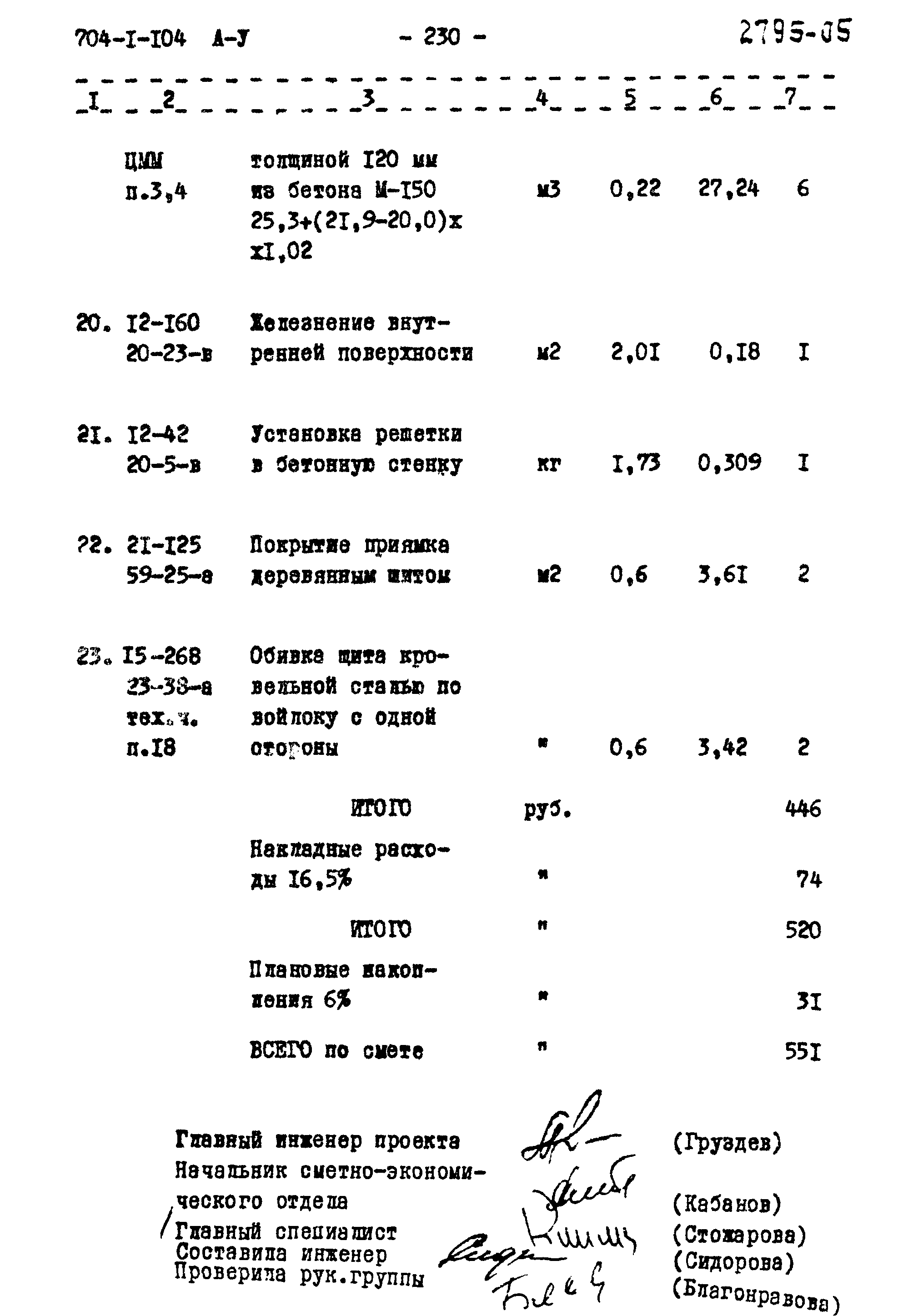 Типовой проект 704-1-104