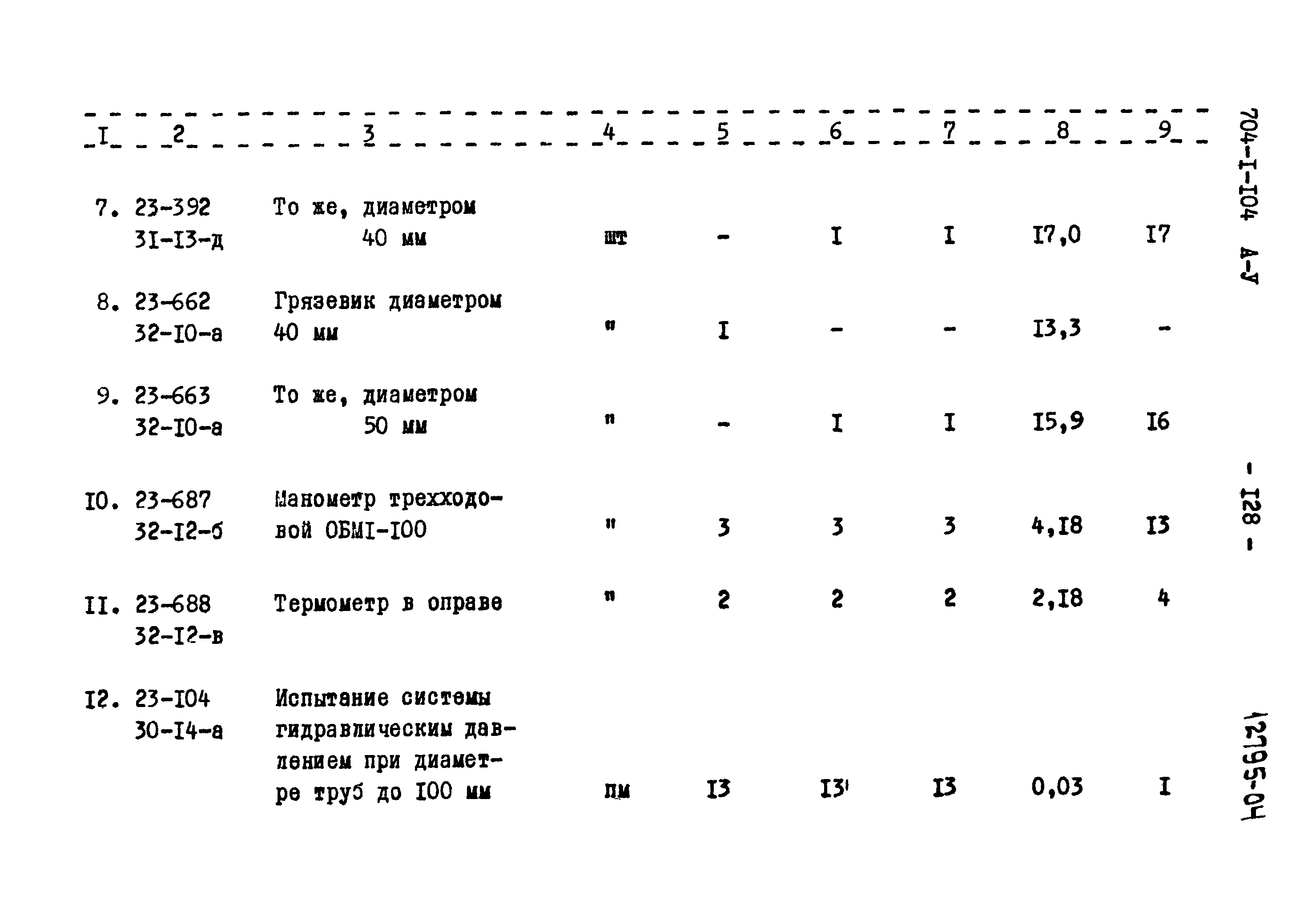 Типовой проект 704-1-104