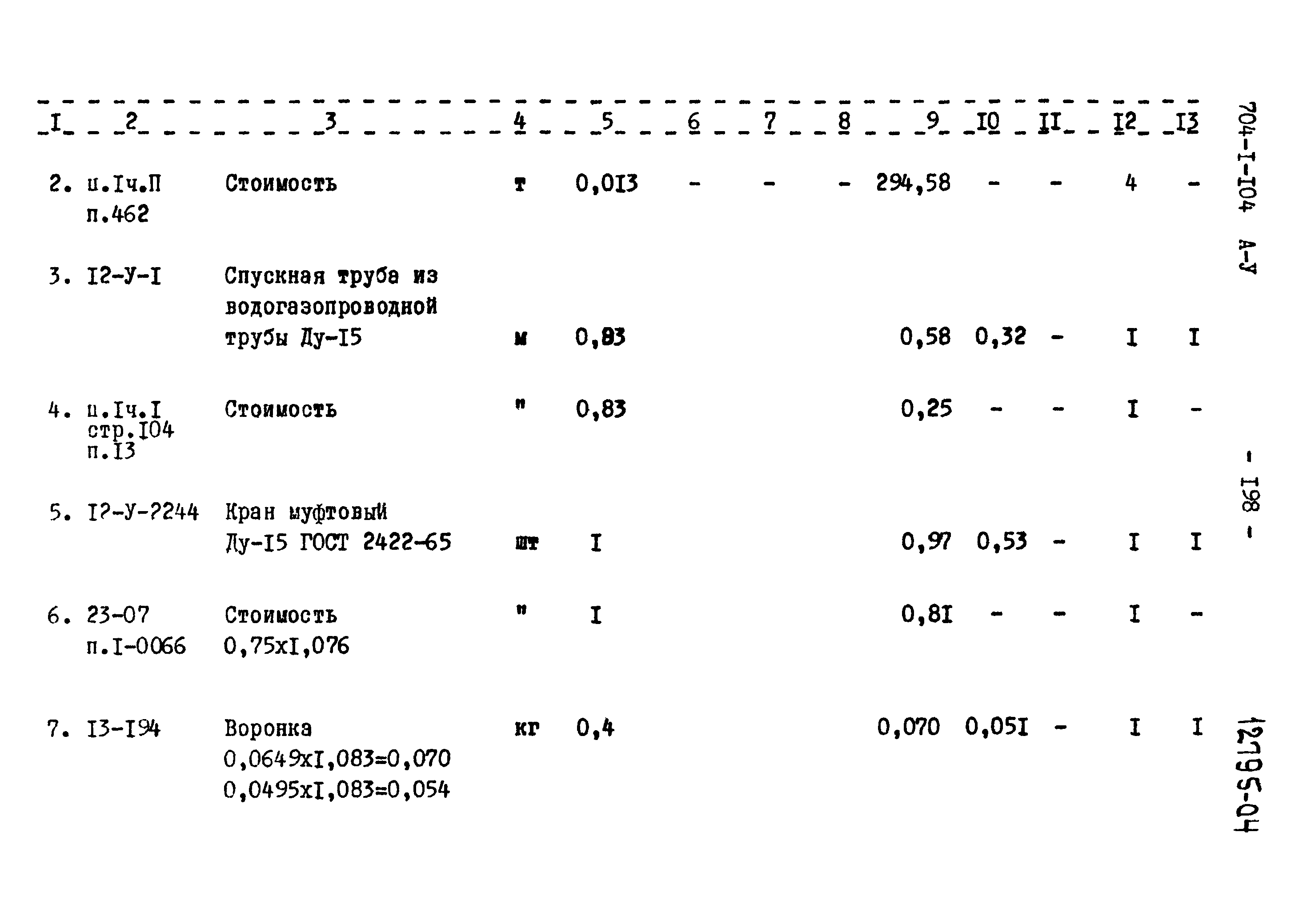 Типовой проект 704-1-104