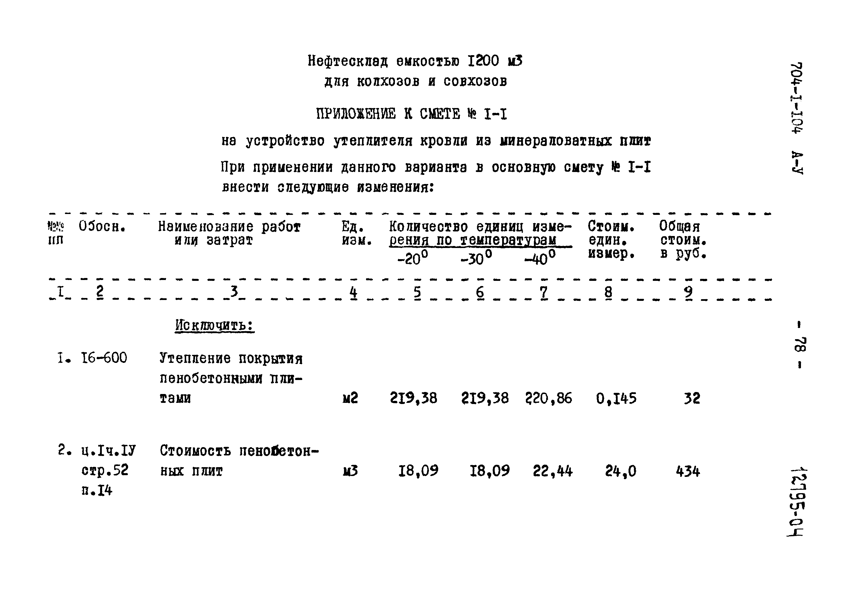 Типовой проект 704-1-104