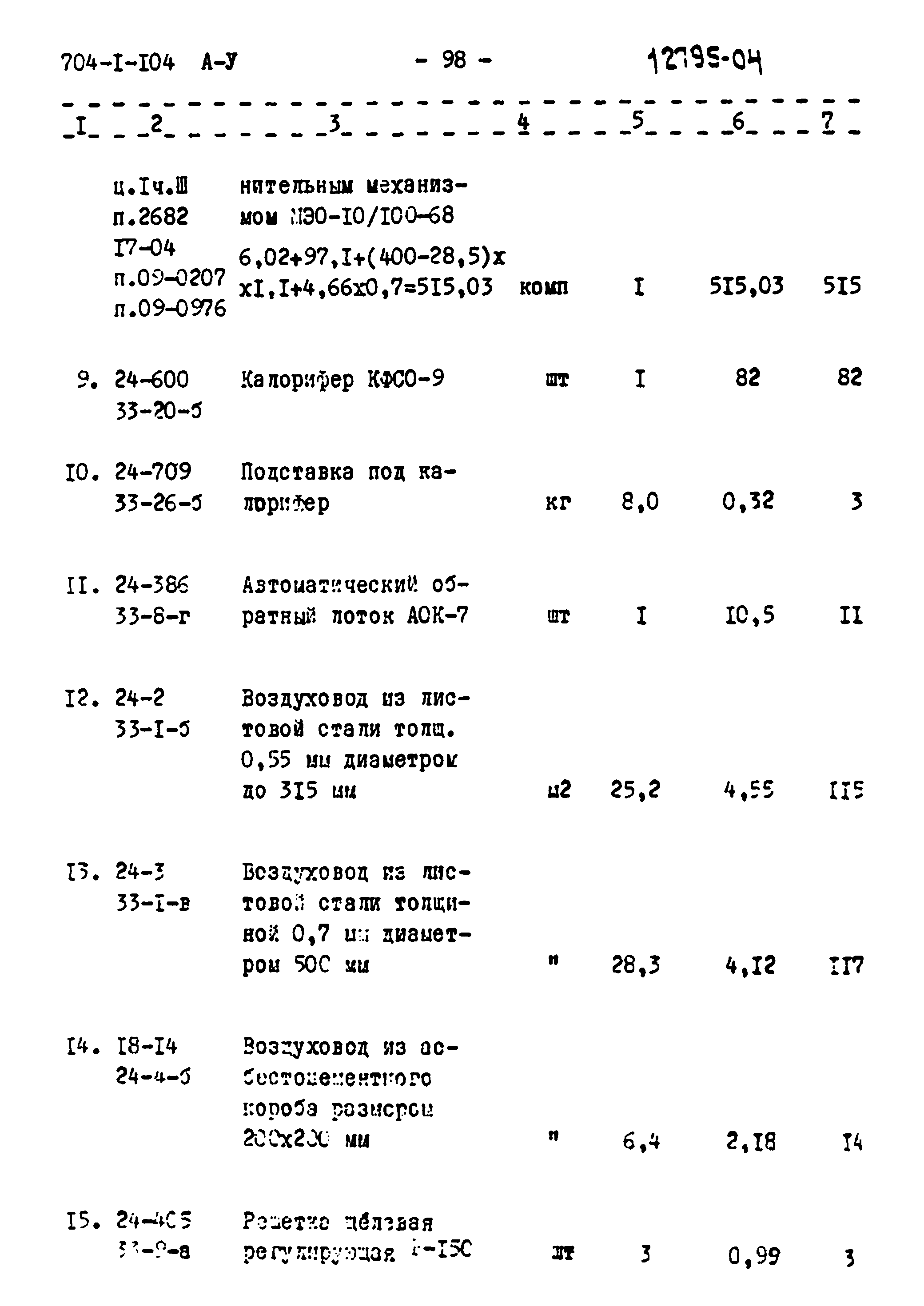 Типовой проект 704-1-104