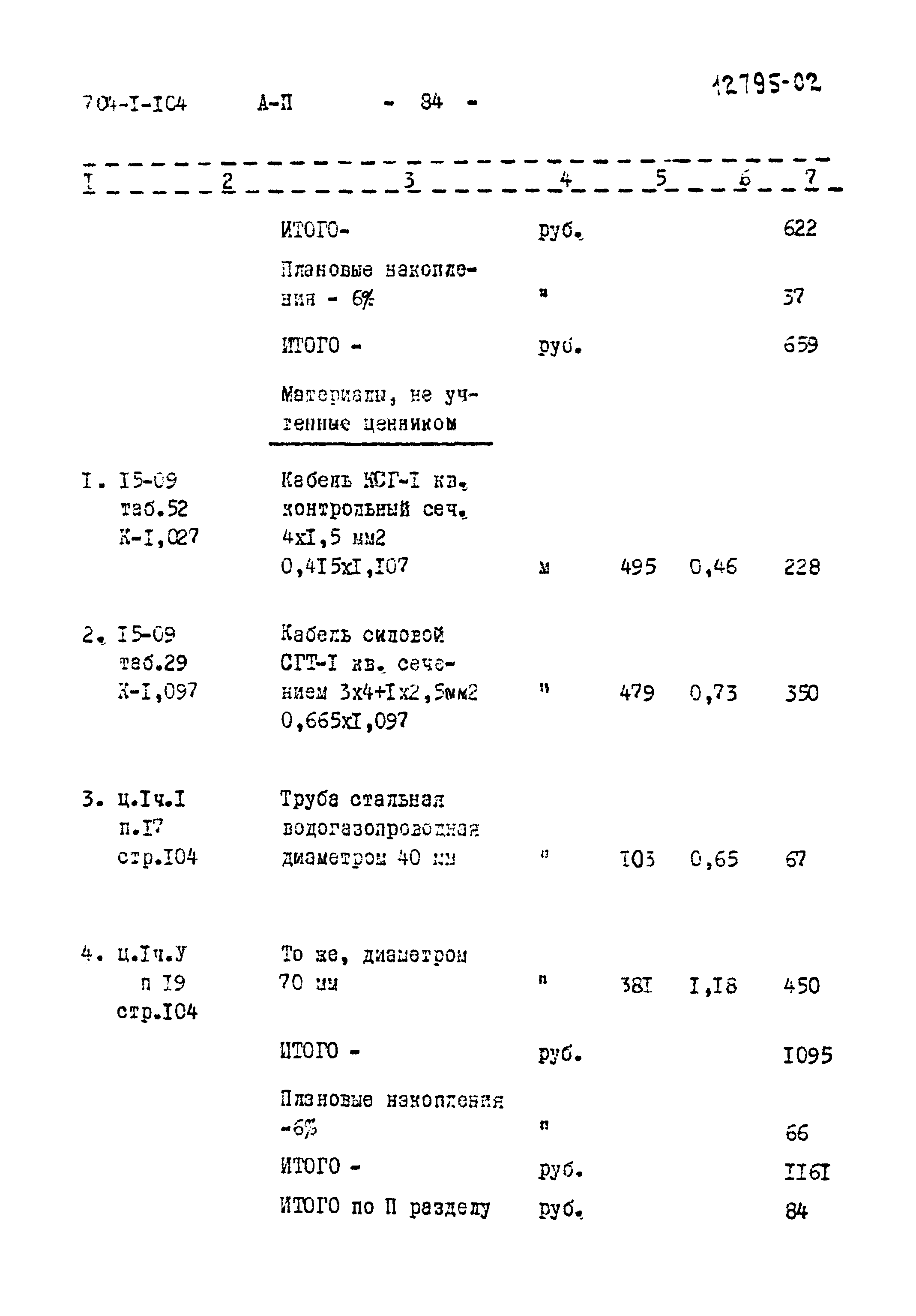 Типовой проект 704-1-104