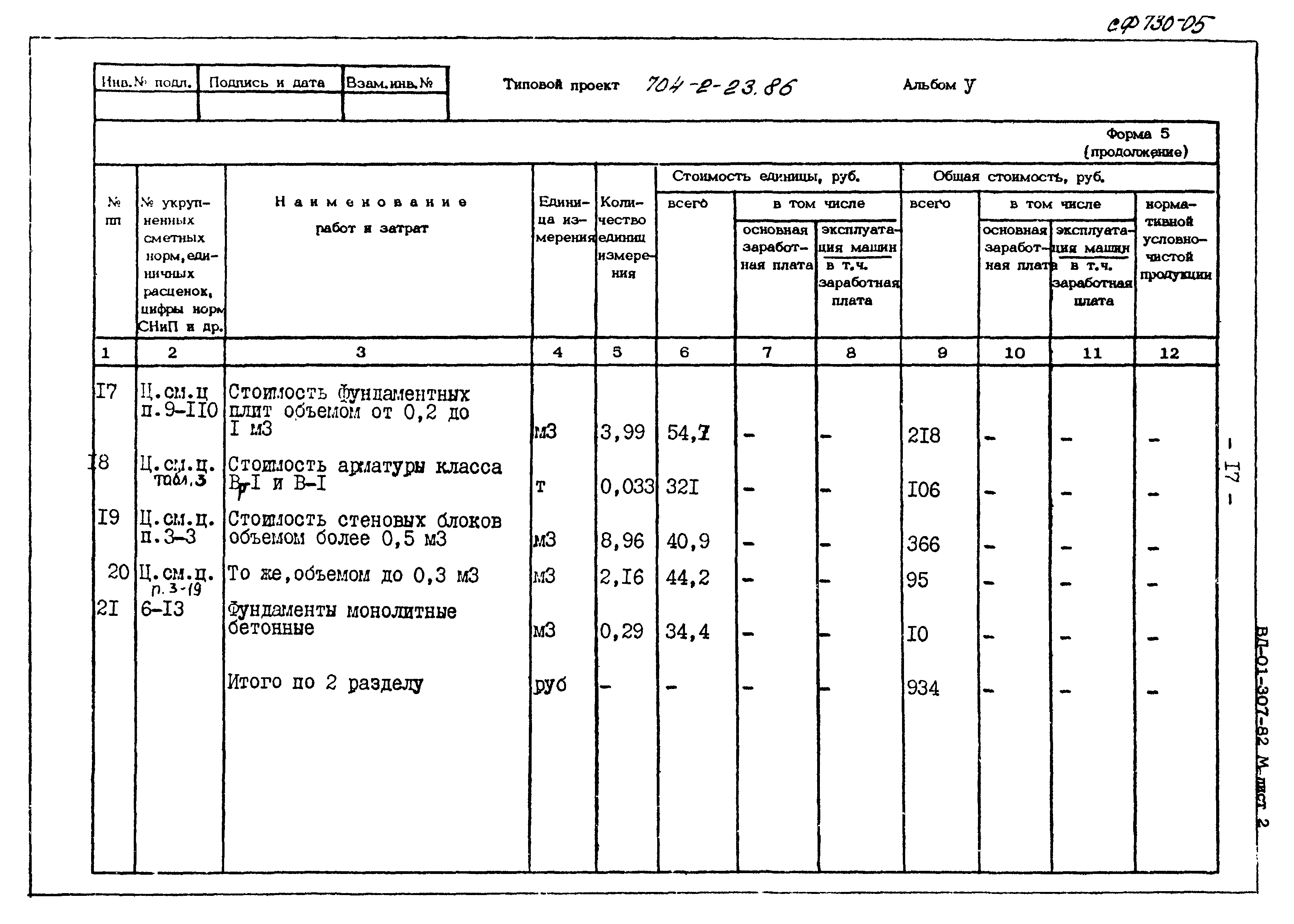 Типовой проект 704-2-23.86