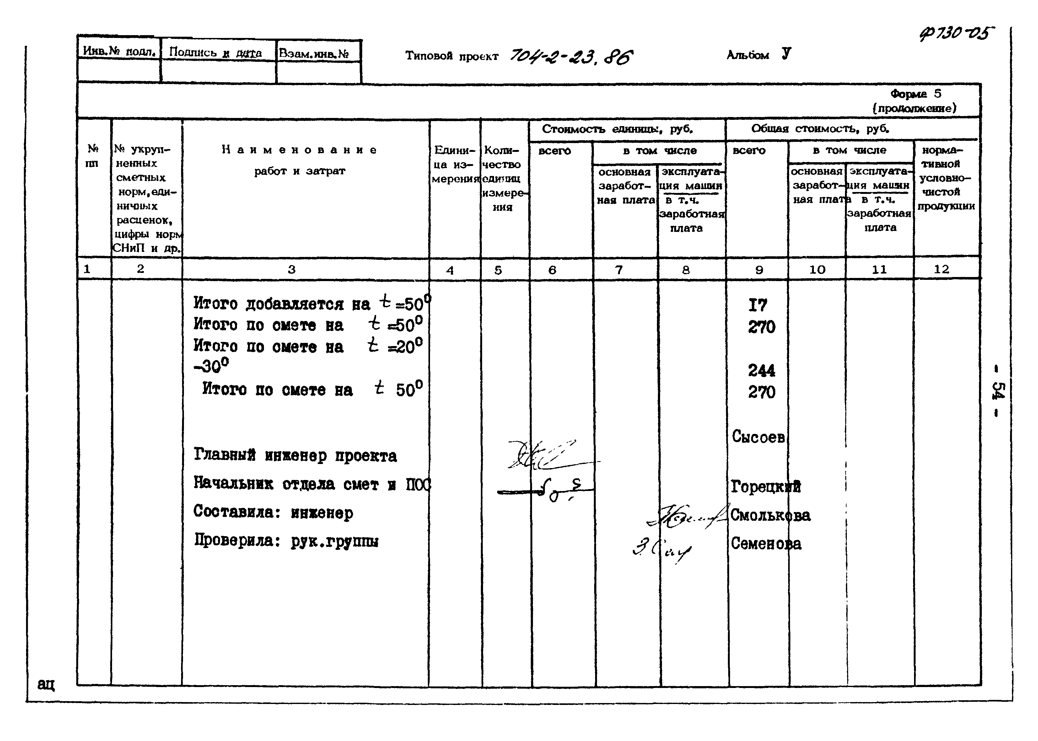 Типовой проект 704-2-23.86