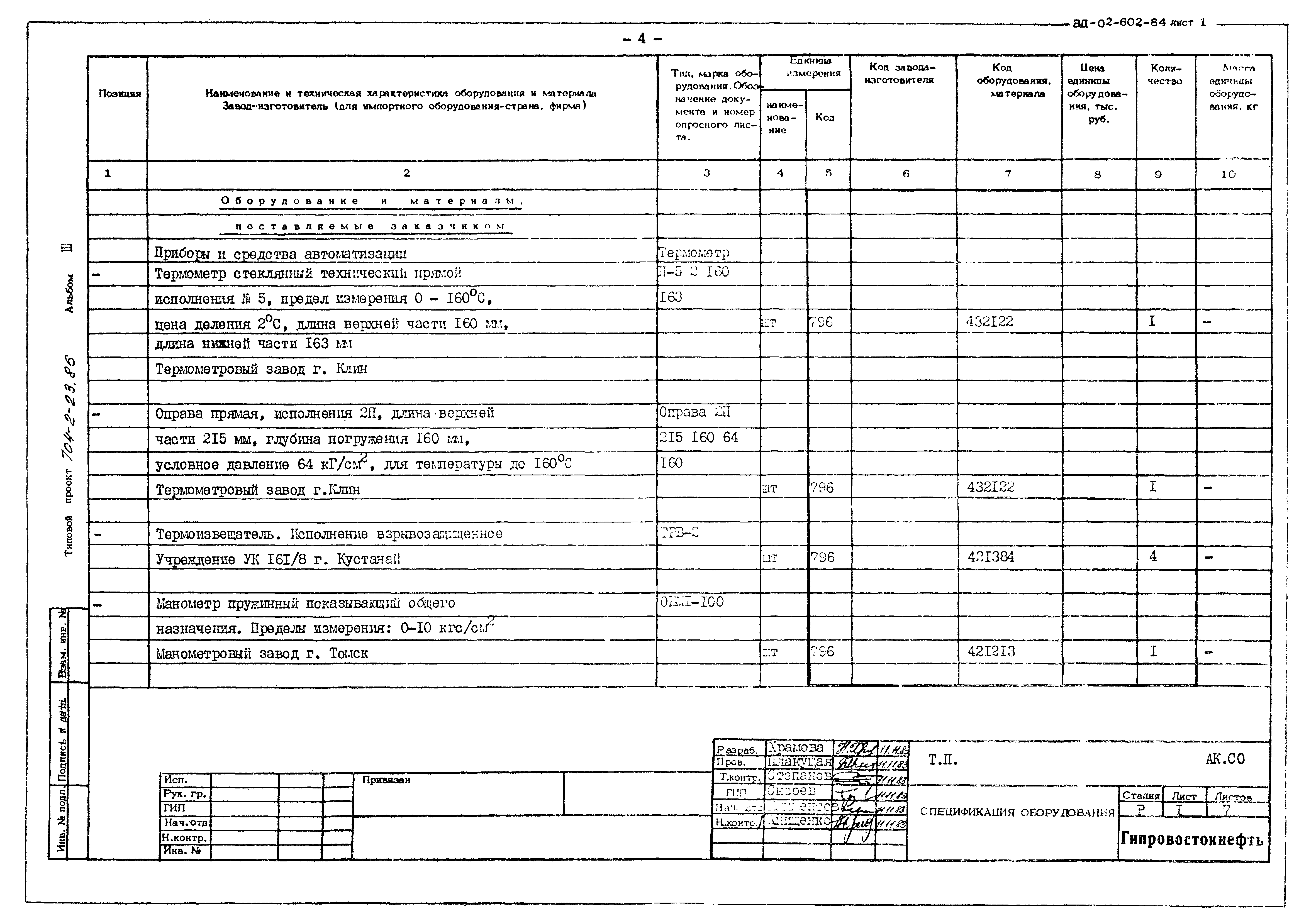 Типовой проект 704-2-23.86