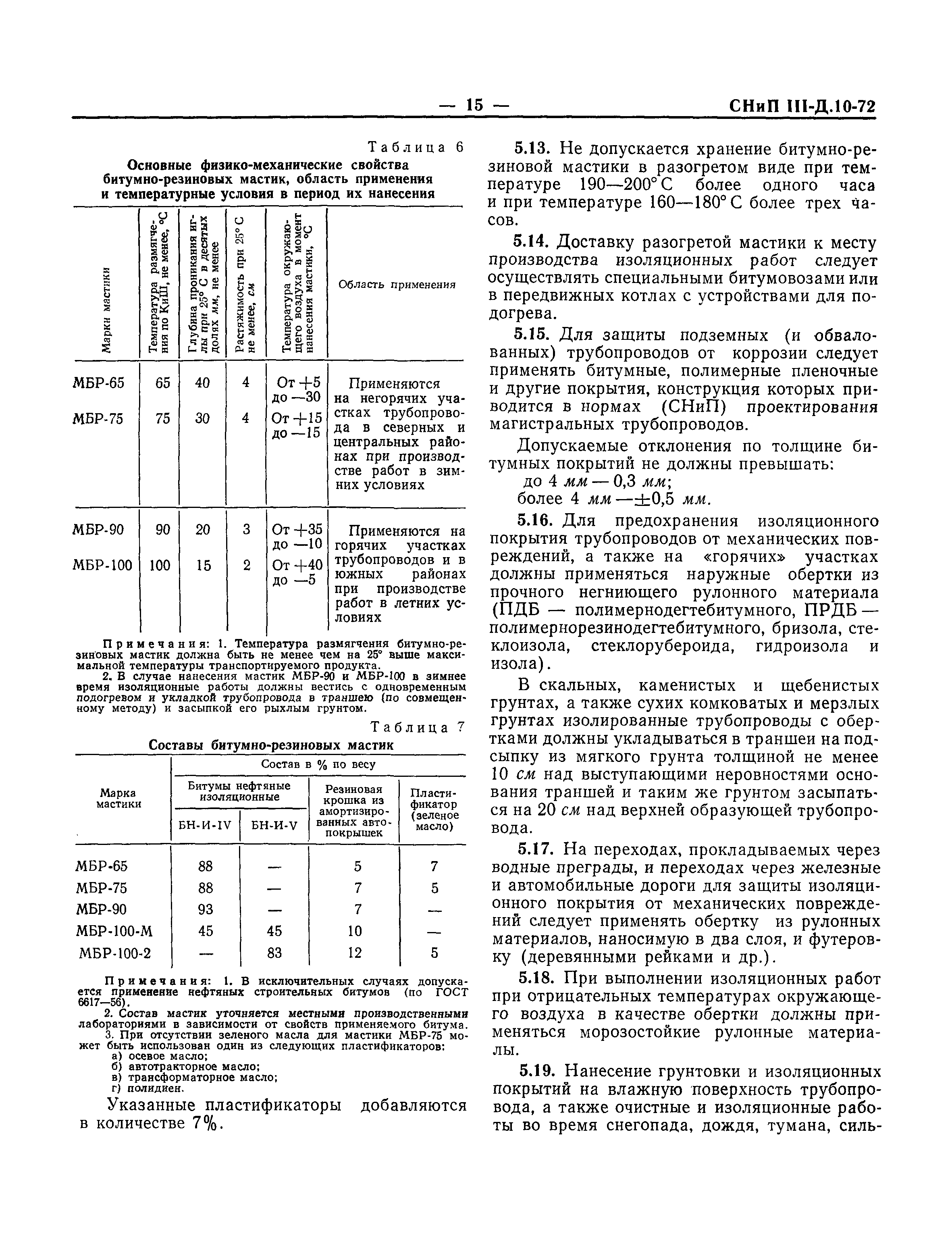 СНиП III-Д.10-72