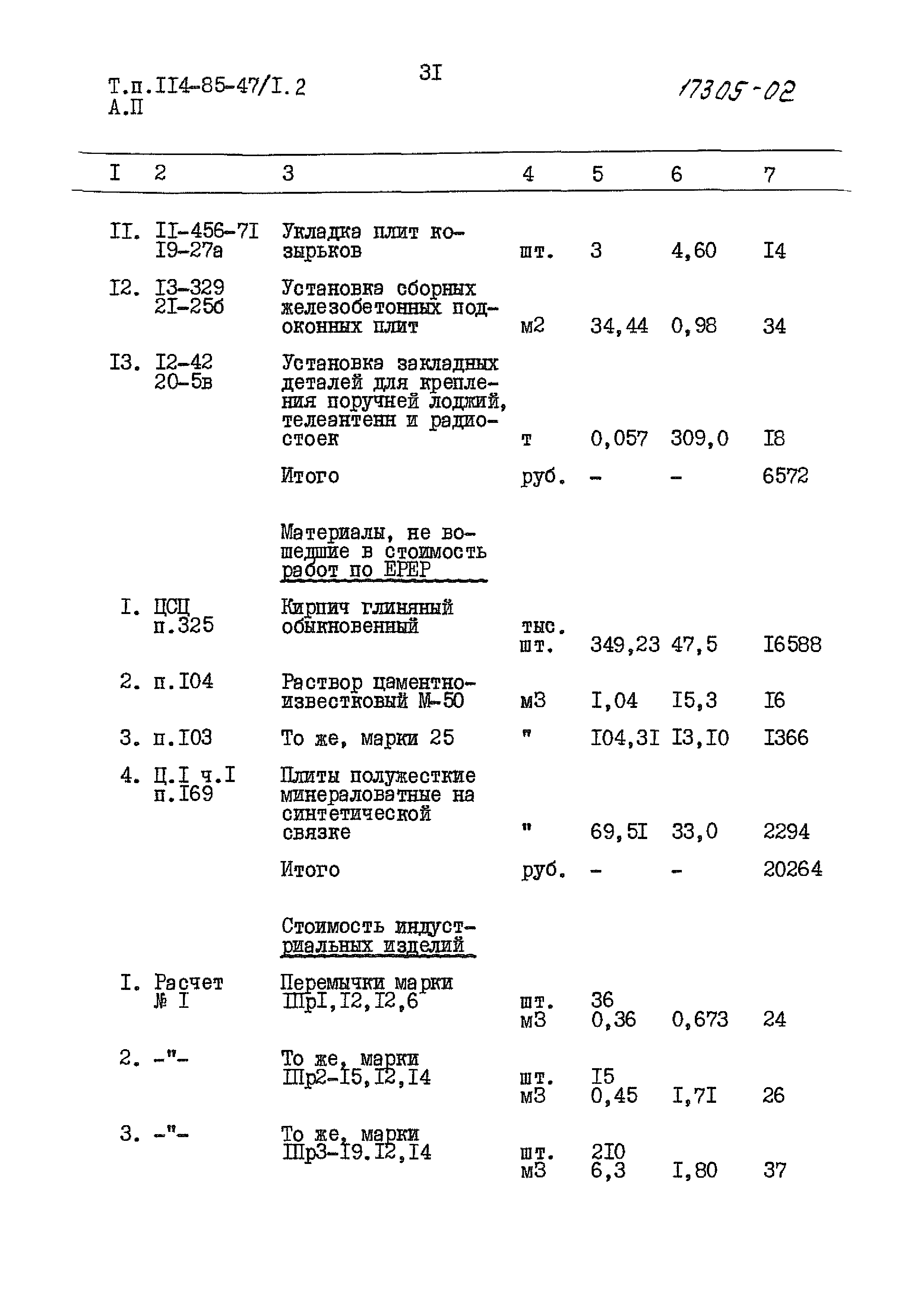 Типовой проект 114-85-47/1.2