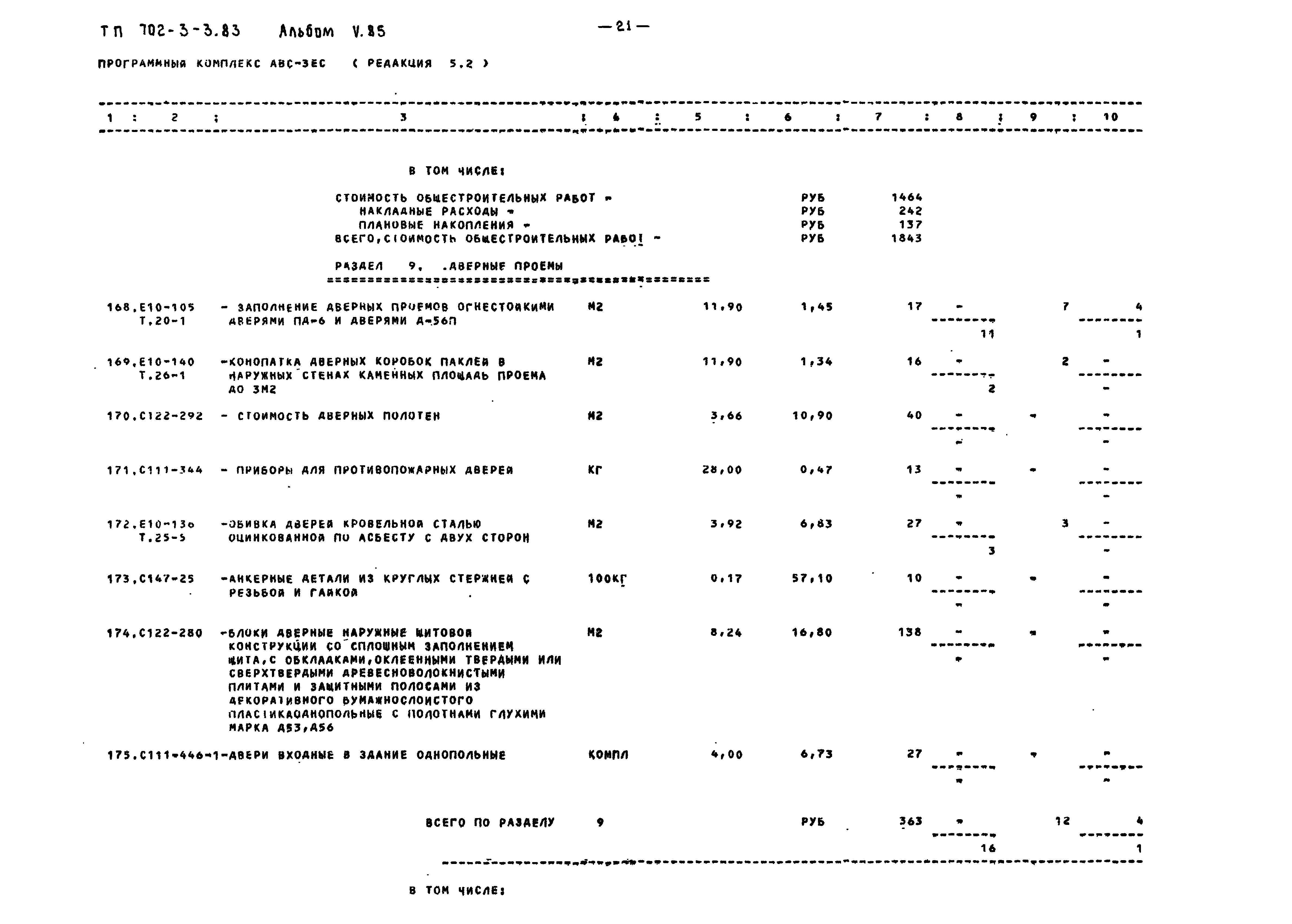 Типовой проект 702-3-3.83