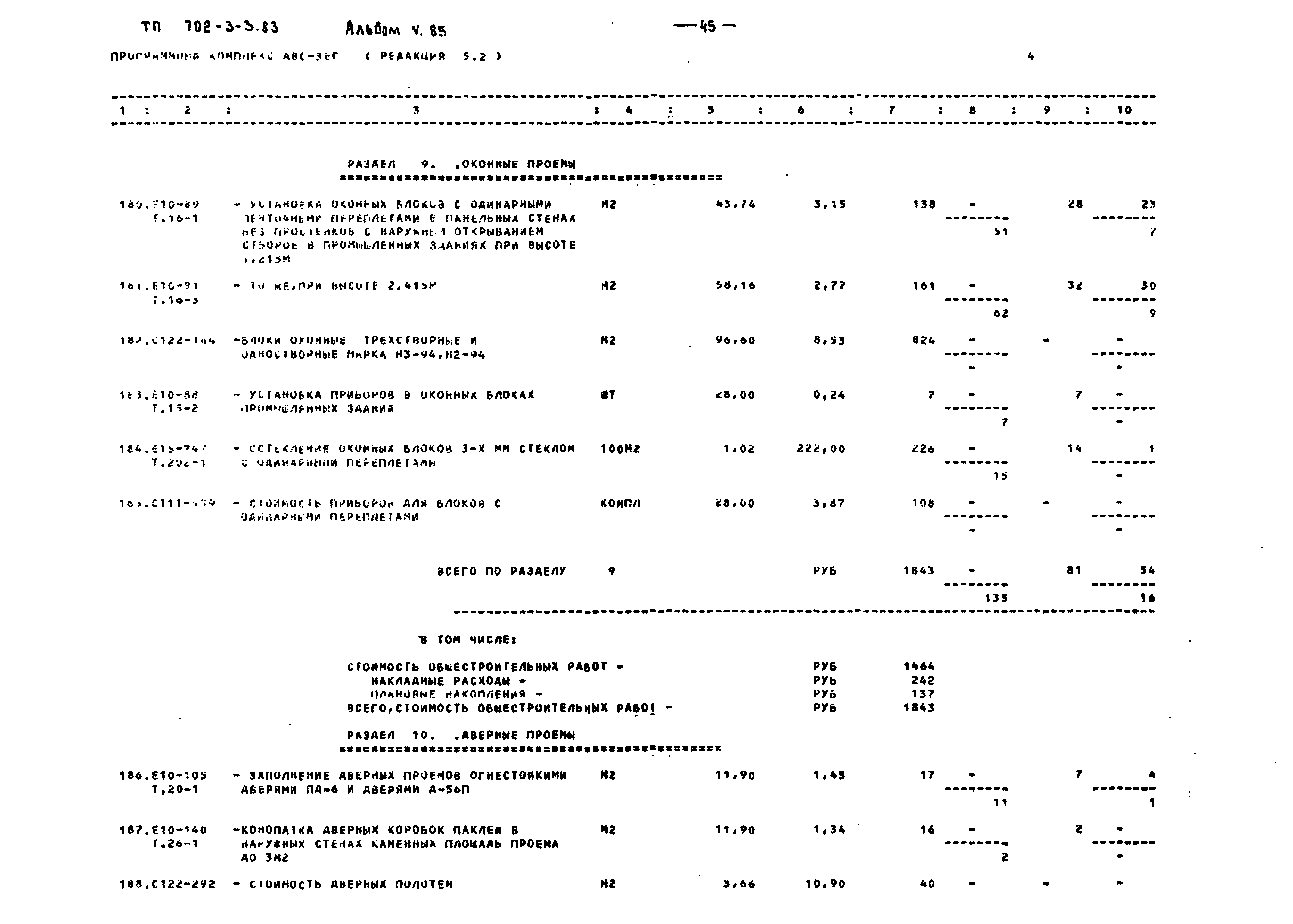 Типовой проект 702-3-3.83