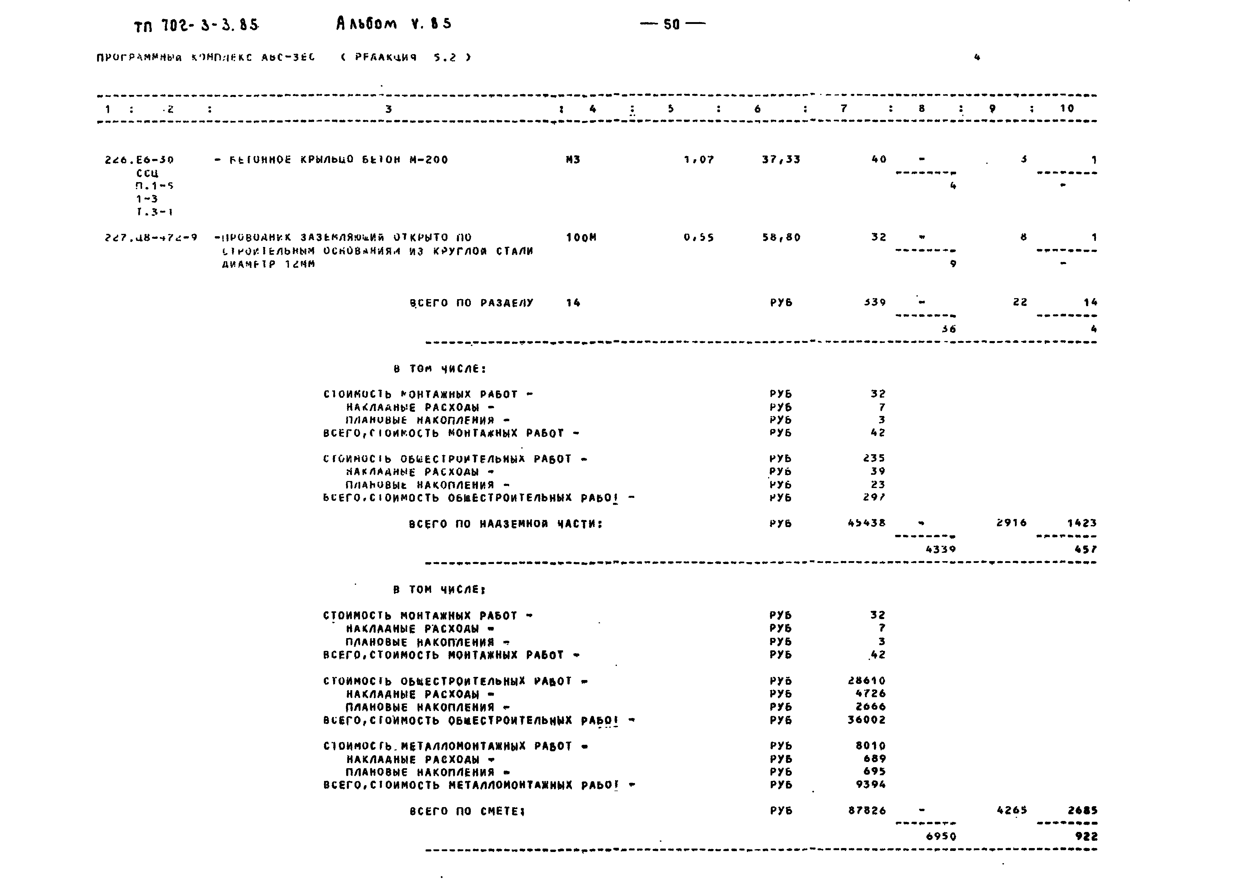 Типовой проект 702-3-3.83