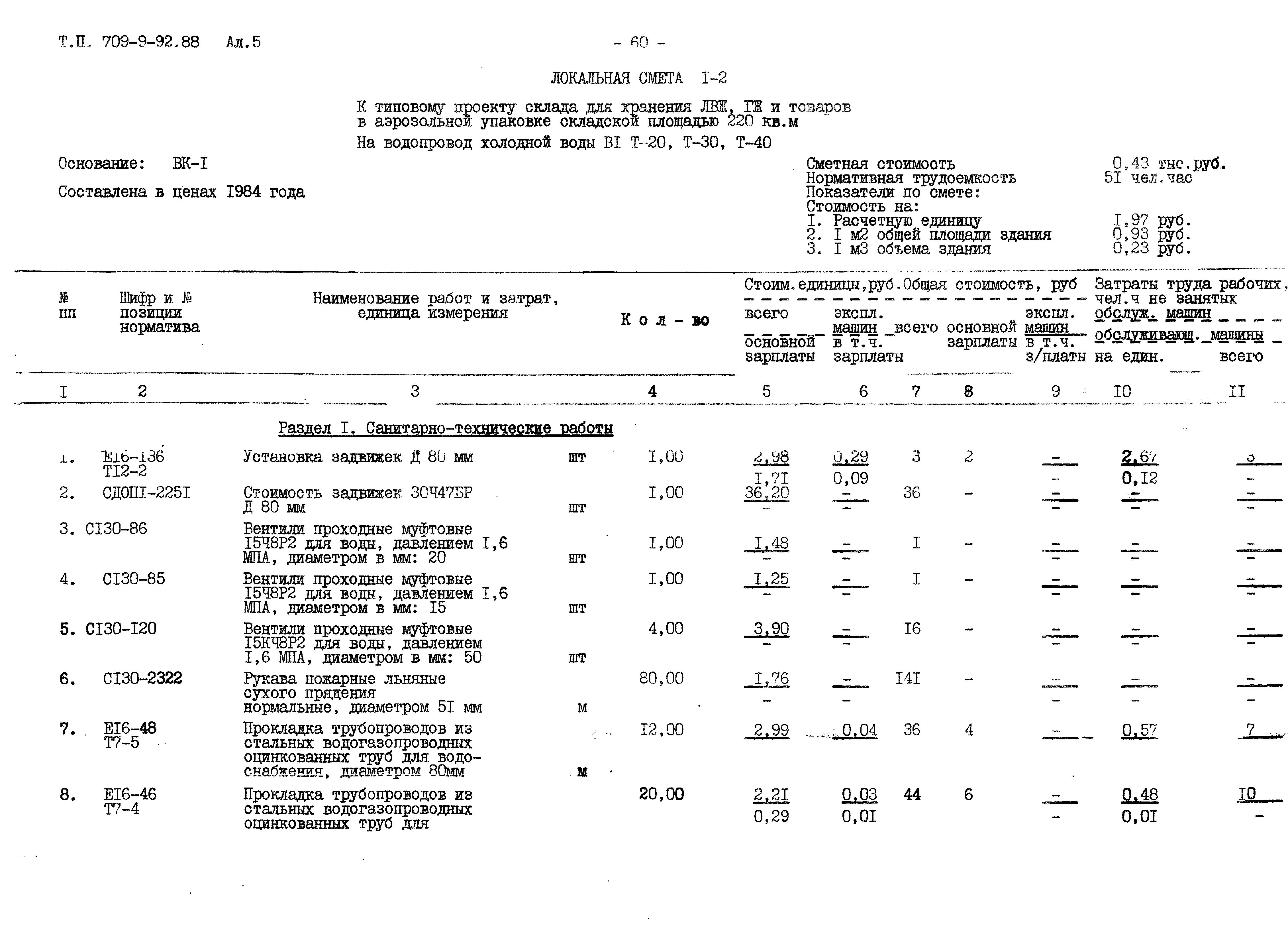 Типовой проект 709-9-92.88