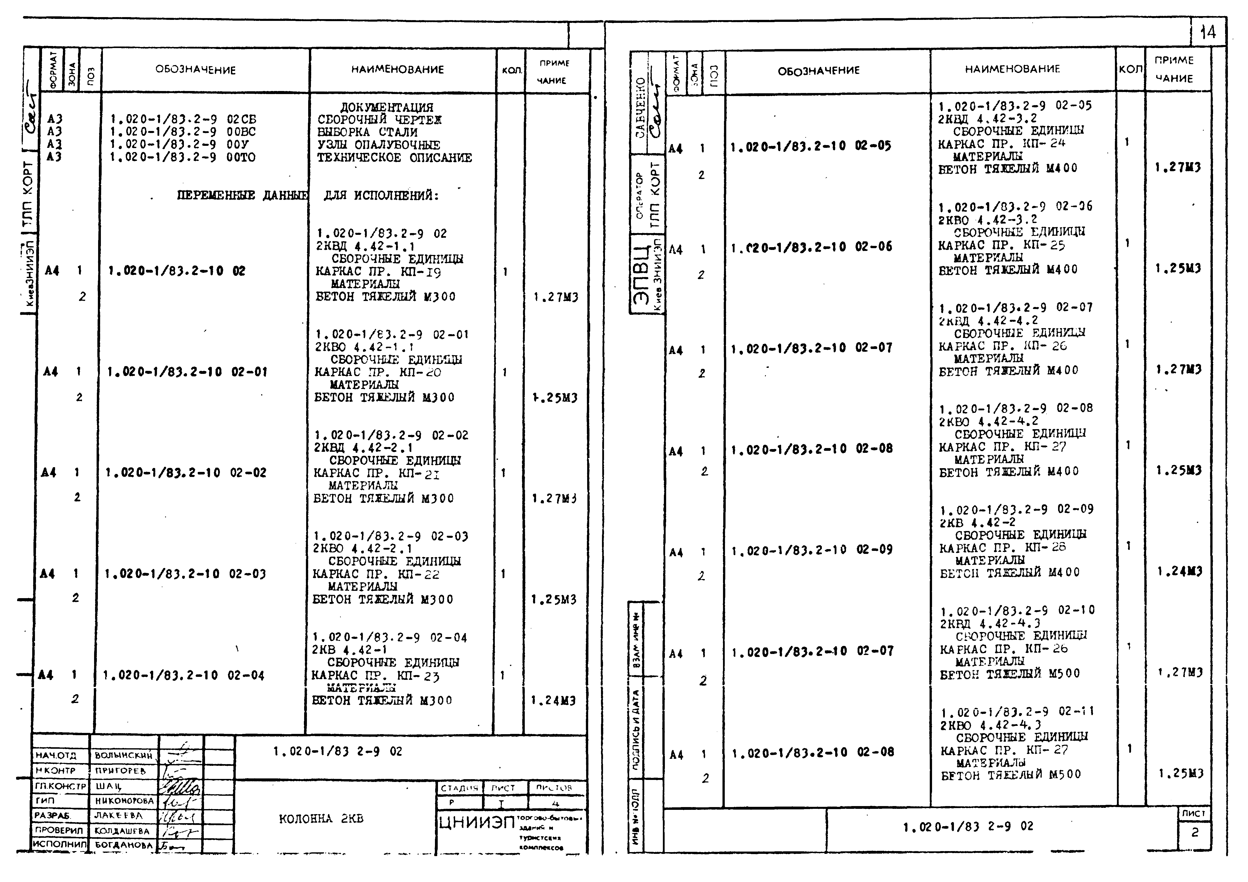 Серия 1.020-1/83