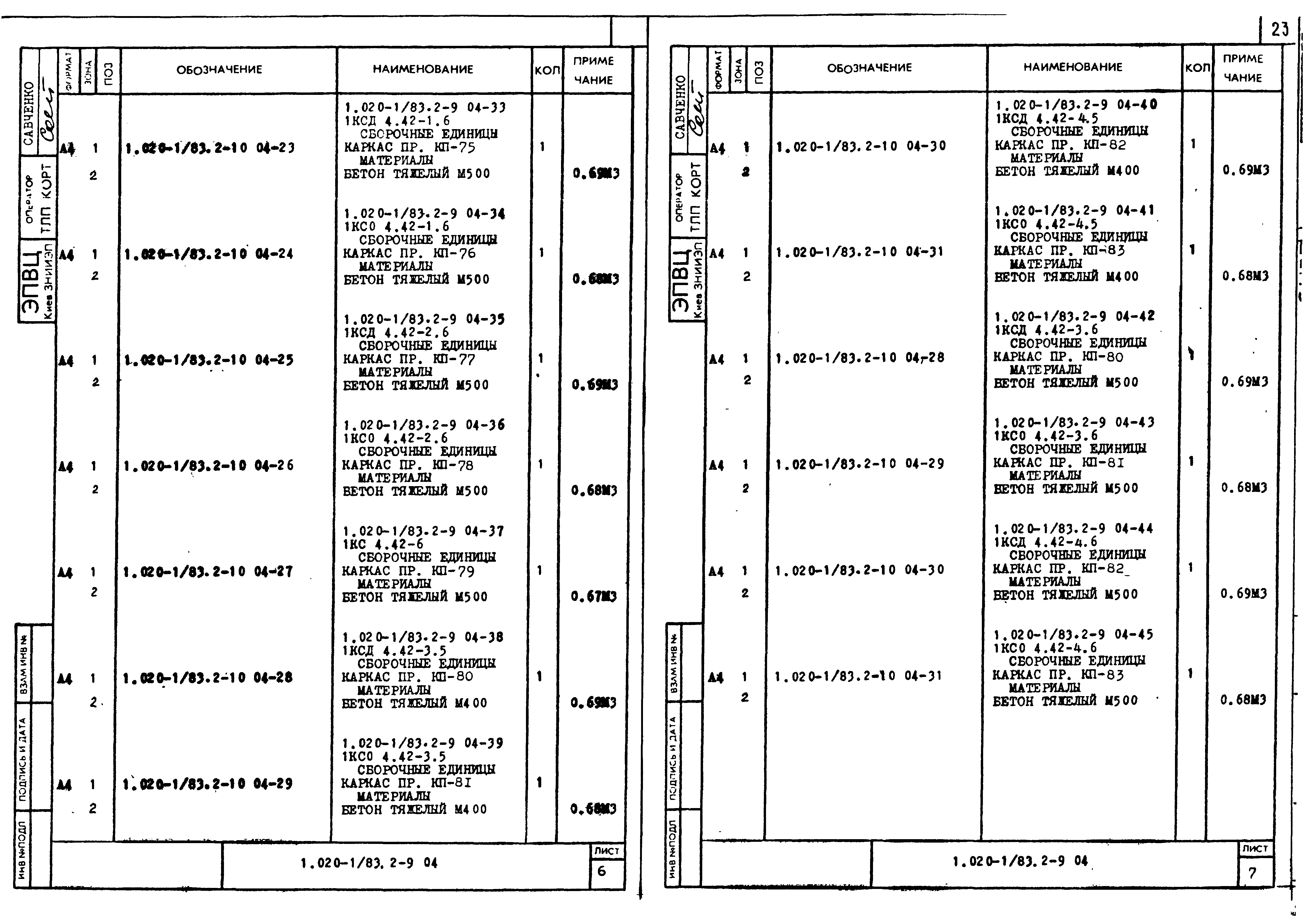 Серия 1.020-1/83