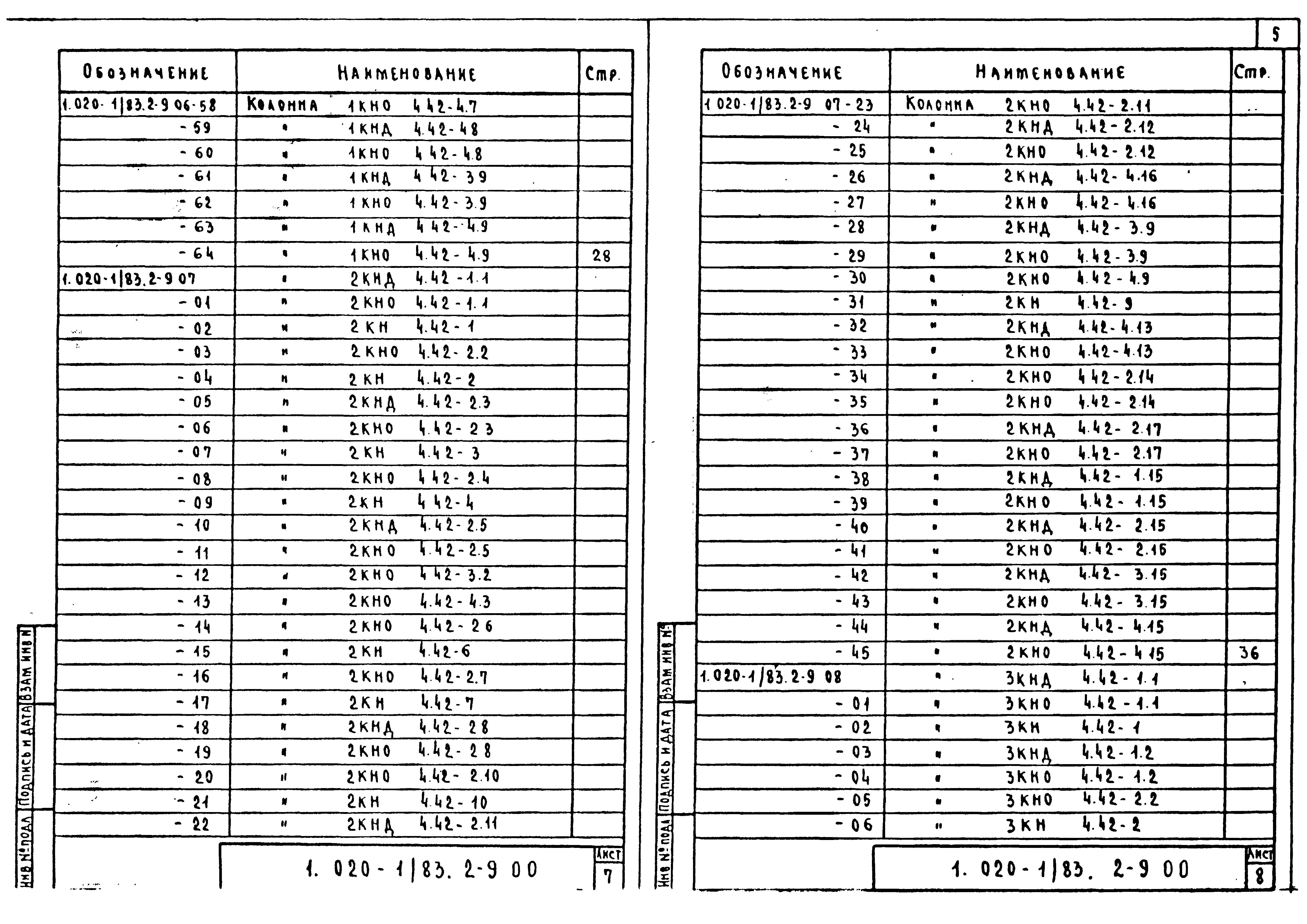 Серия 1.020-1/83