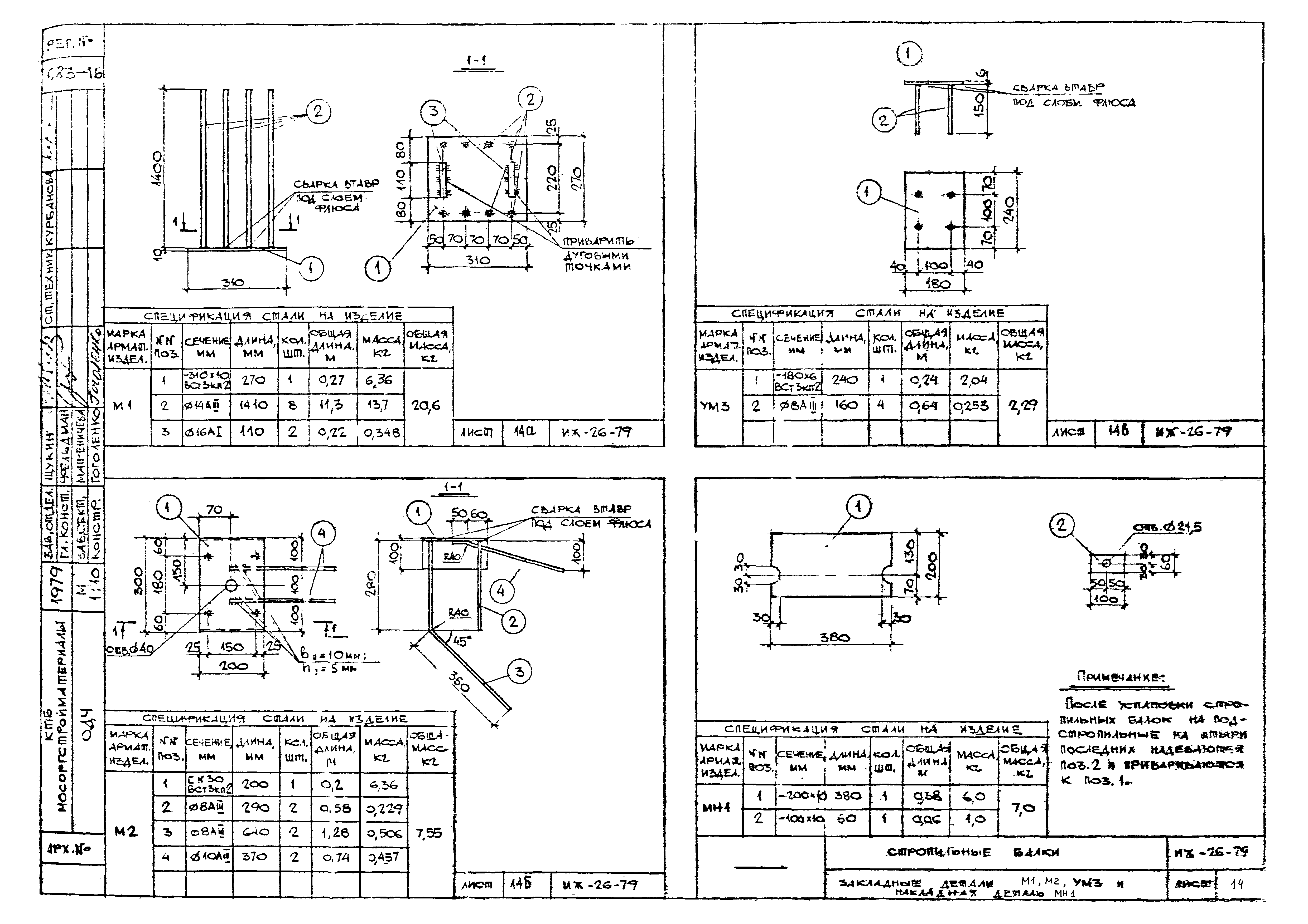 Альбом ИЖ 26-79