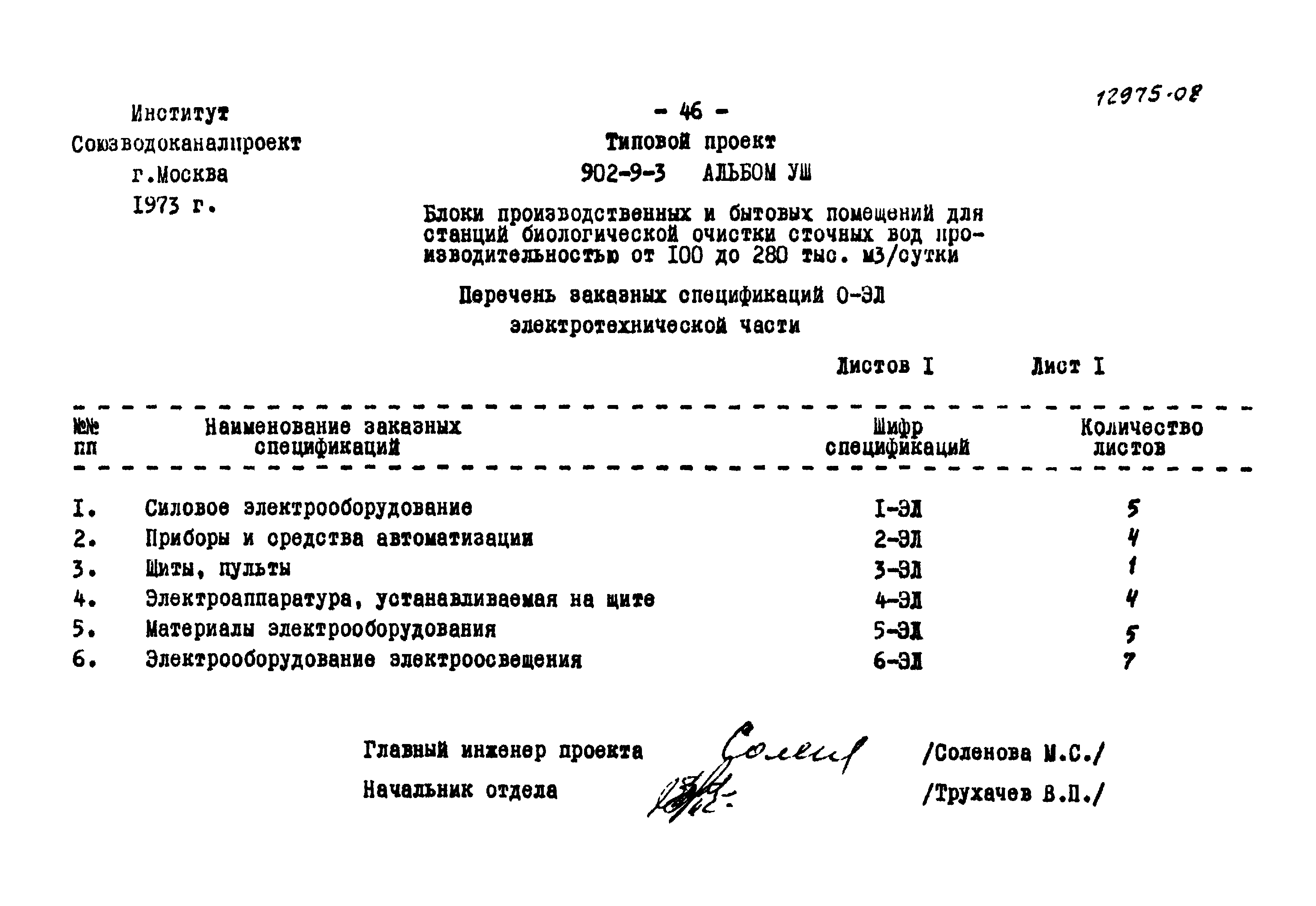 Типовой проект 902-9-3