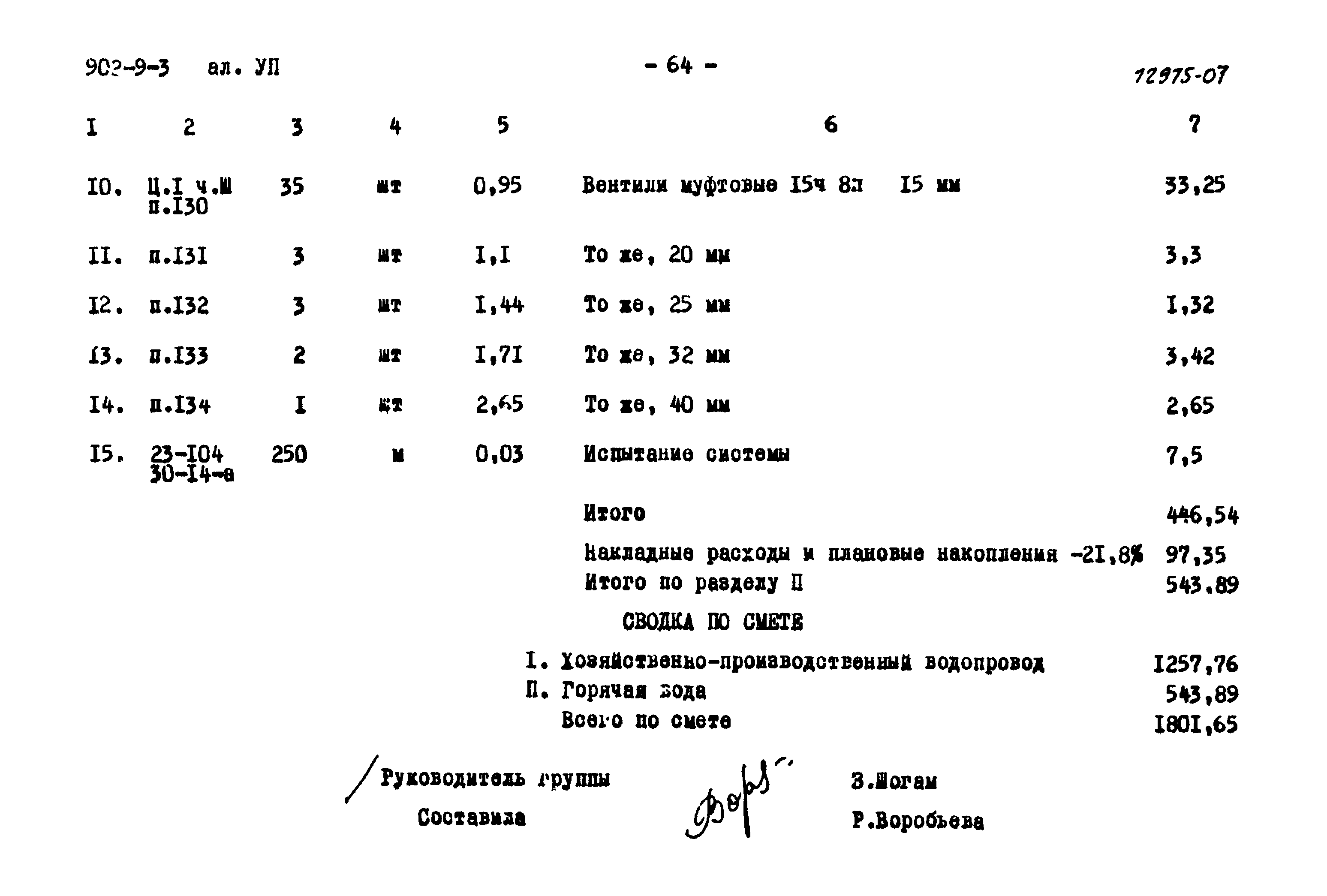 Типовой проект 902-9-3