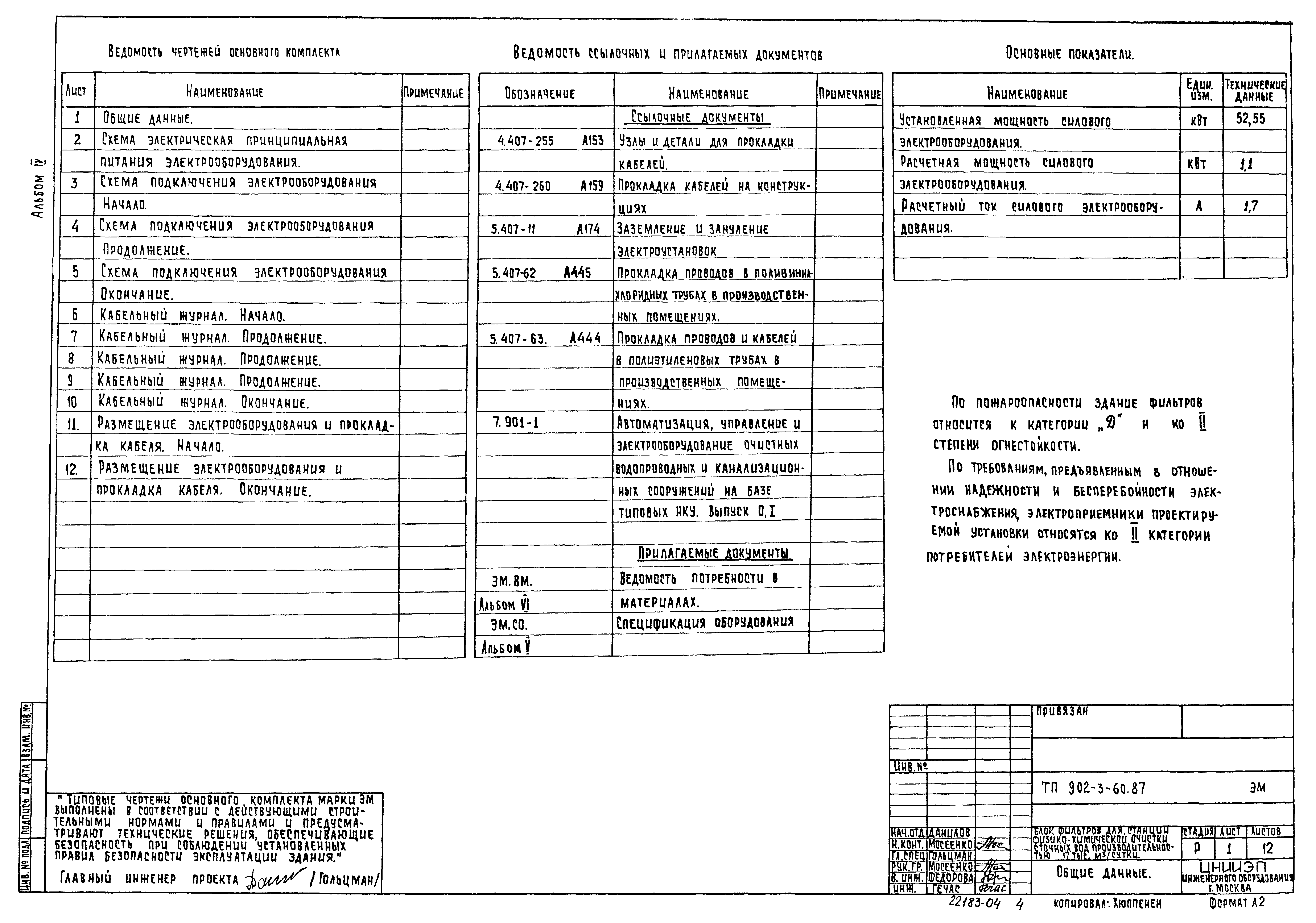 Типовой проект 902-3-60.87