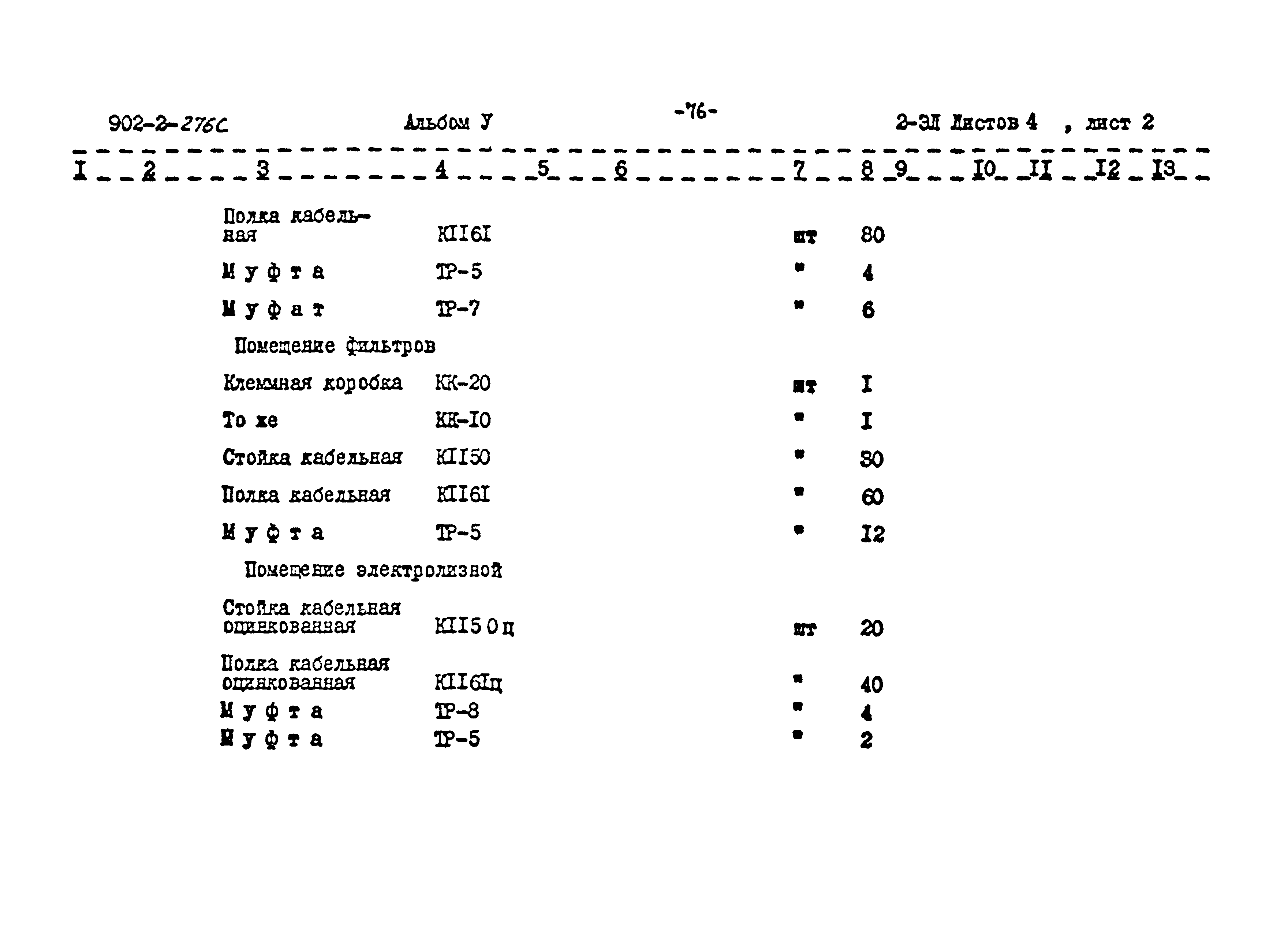 Типовой проект 902-2-276с