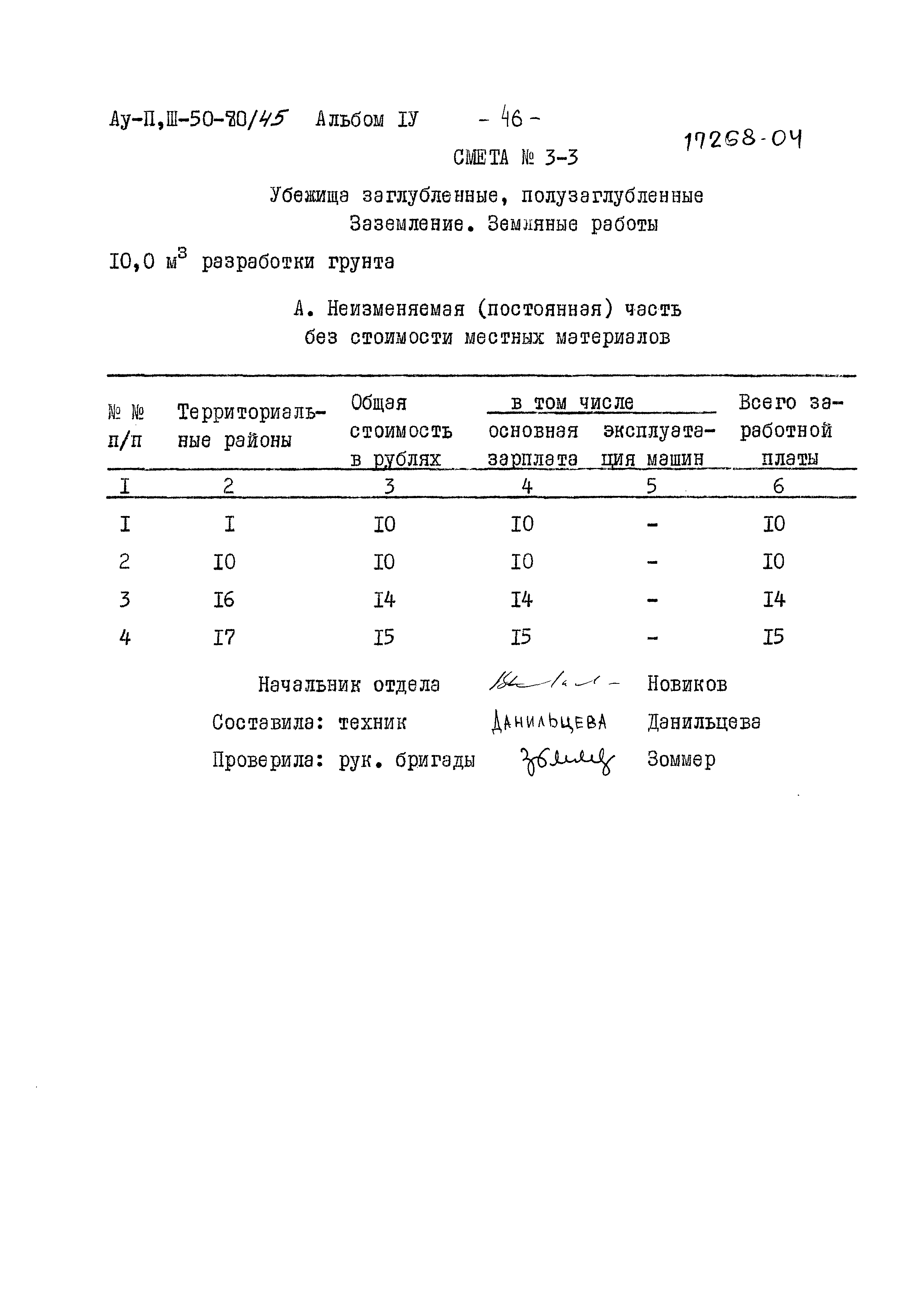 Типовой проект Ау-II,III-50-80/45