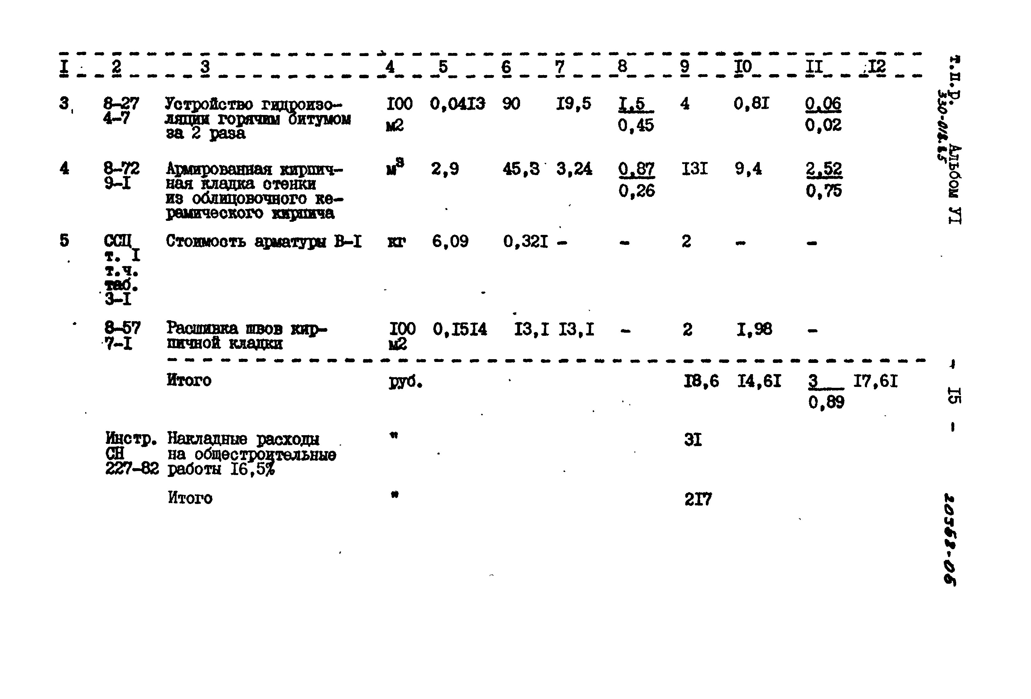 Типовой проект 330-018.85