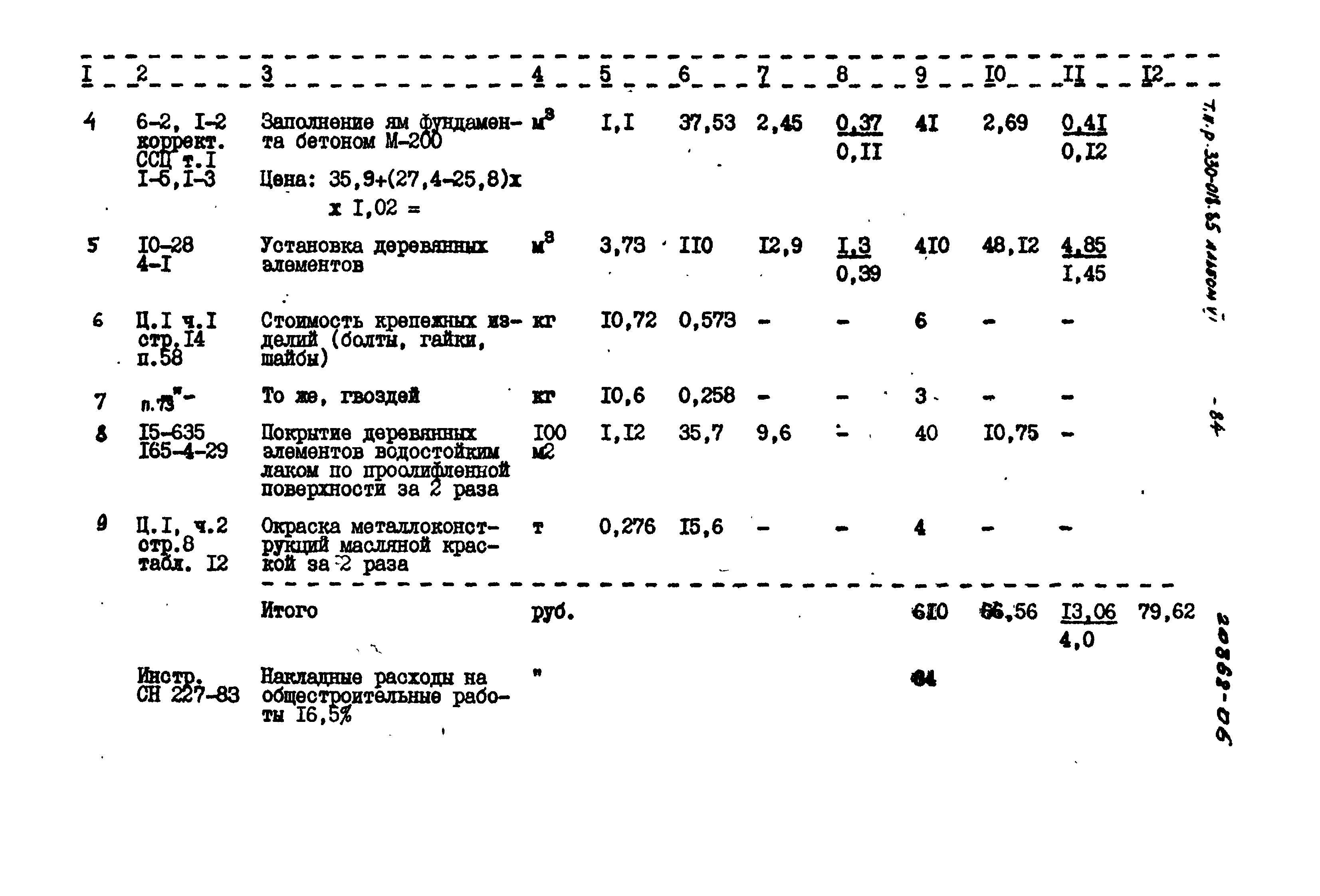 Типовой проект 330-018.85