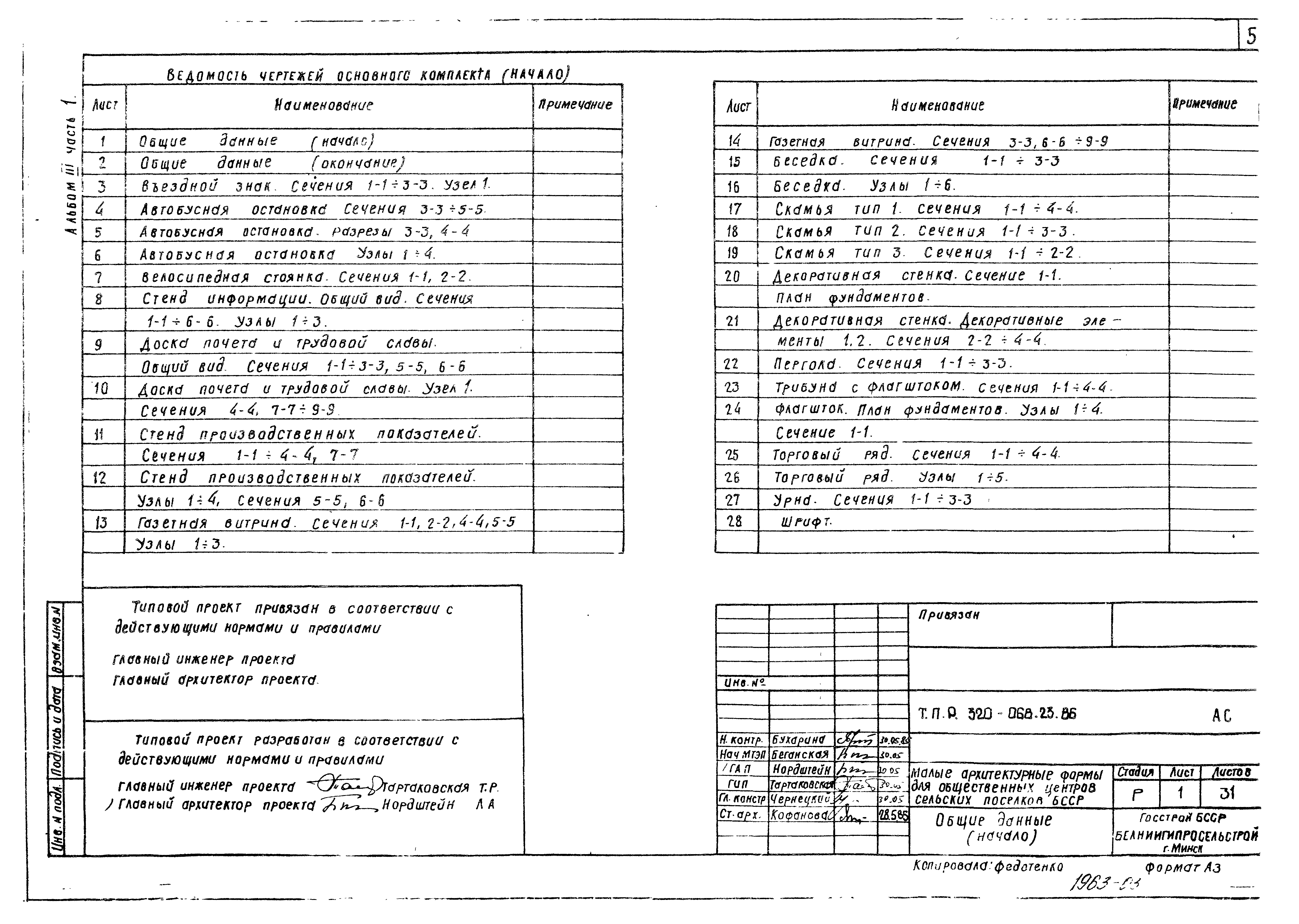 Типовой проект 320-068.23.86